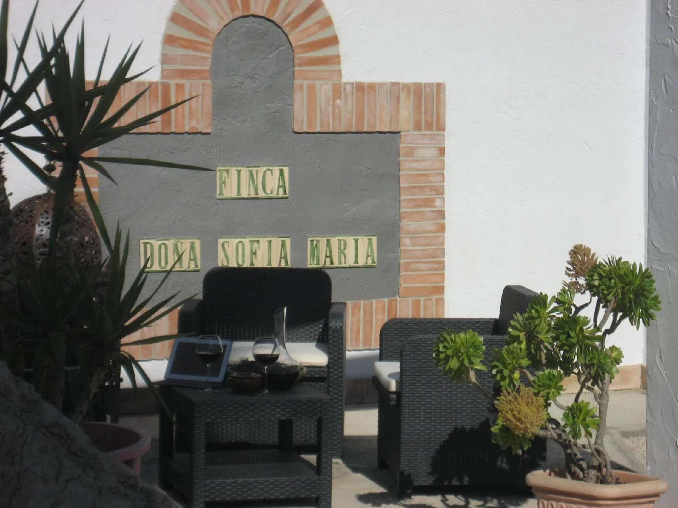 Lobby or reception in Finca Doña Sofia Maria
