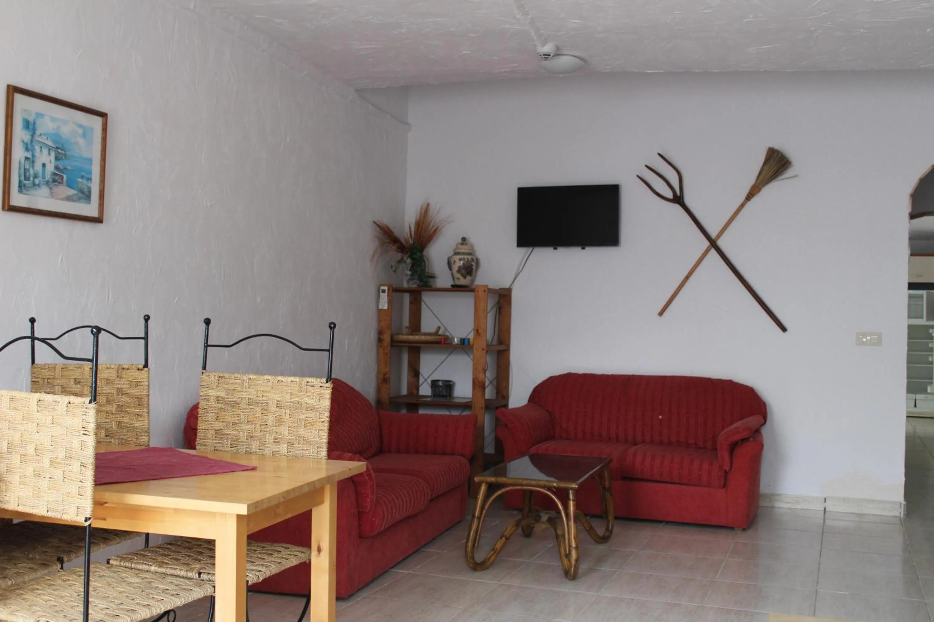 Communal lounge/ TV room in Finca Doña Sofia Maria