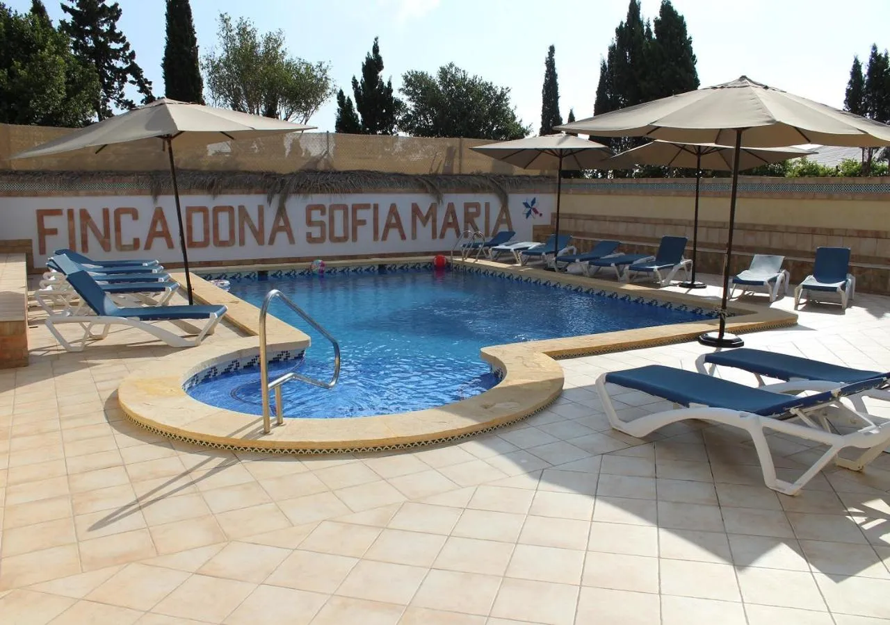 Swimming pool in Finca Doña Sofia Maria