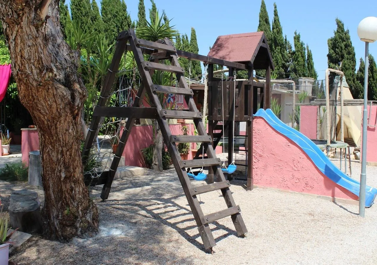 Children play ground in Finca Doña Sofia Maria