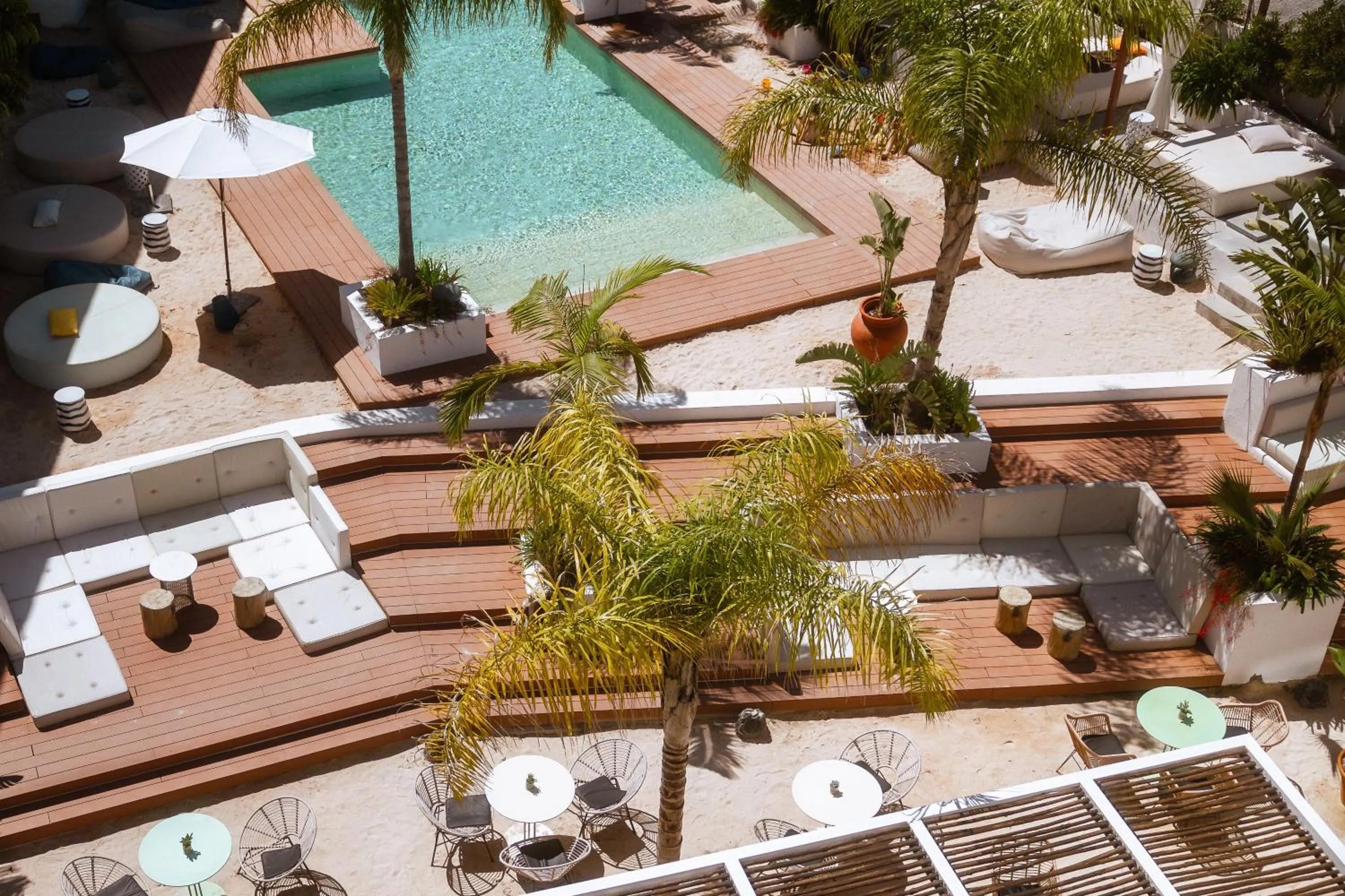 Swimming pool in Nativo Hotel Ibiza