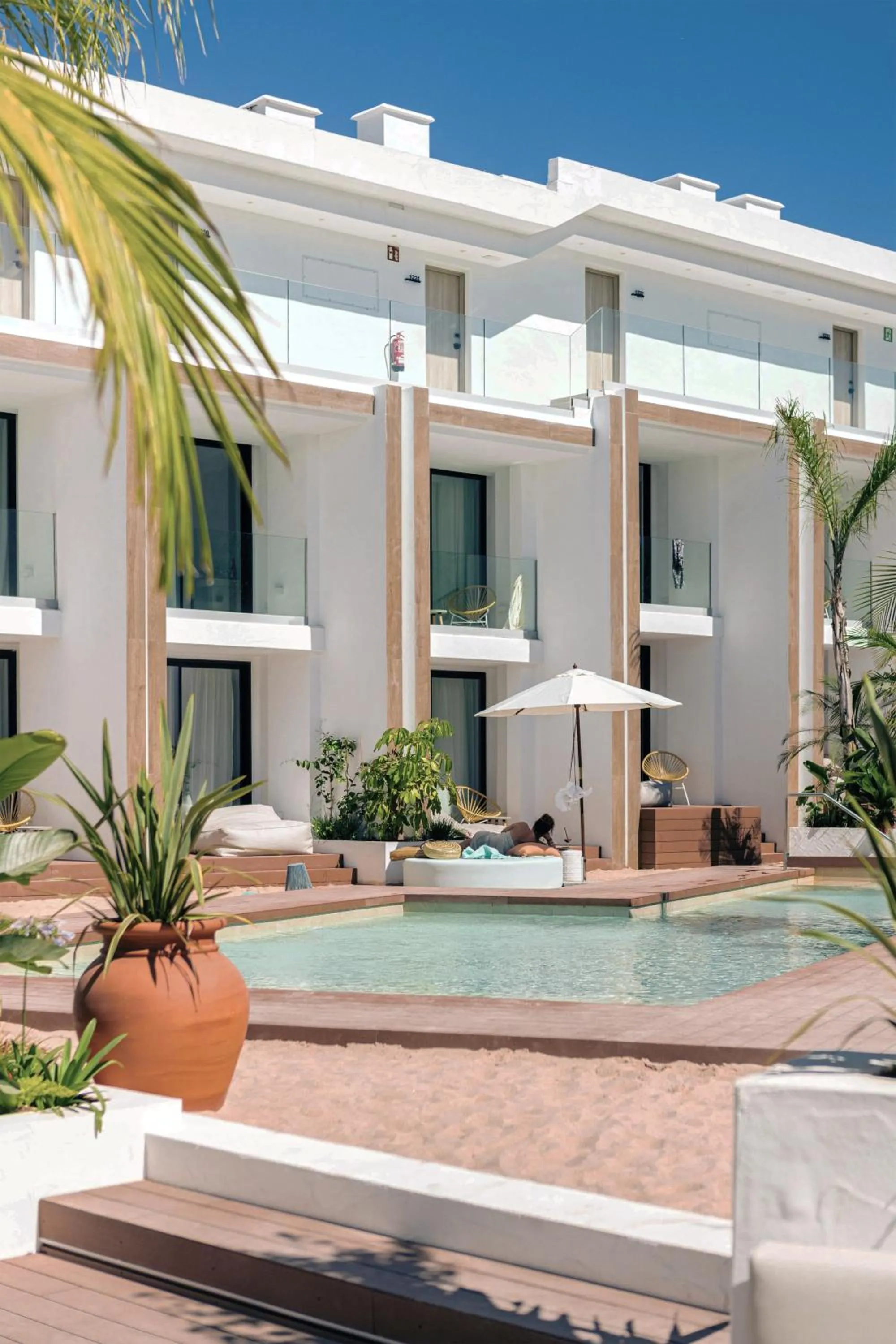 Swimming pool in Nativo Hotel Ibiza