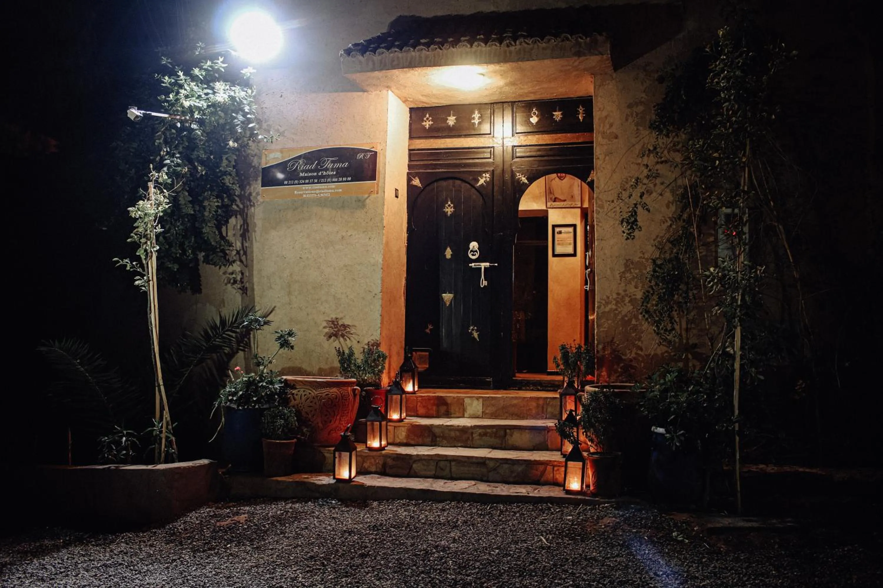 Facade/entrance in Riad Tama & spa