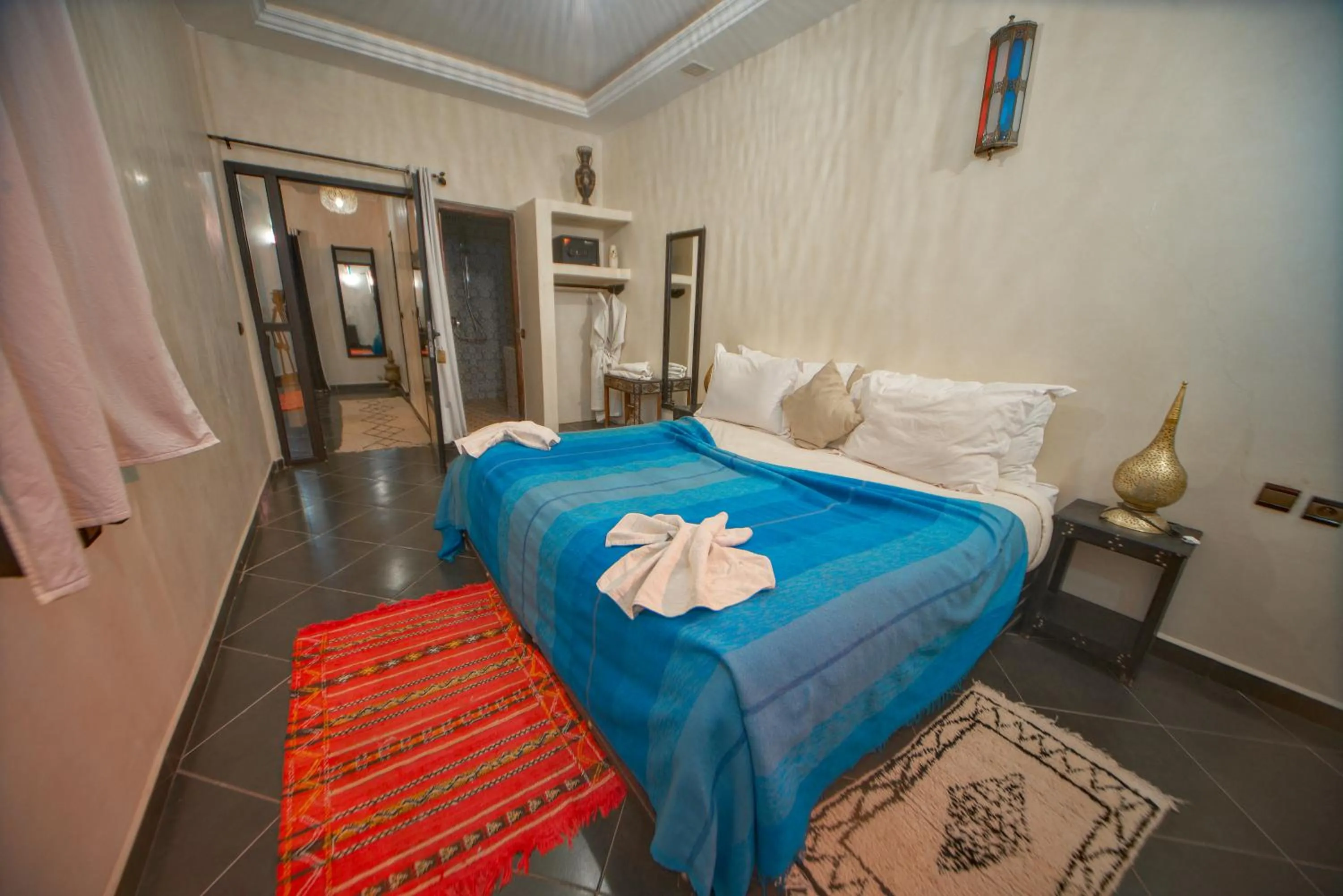 Bed in Riad Tama & spa