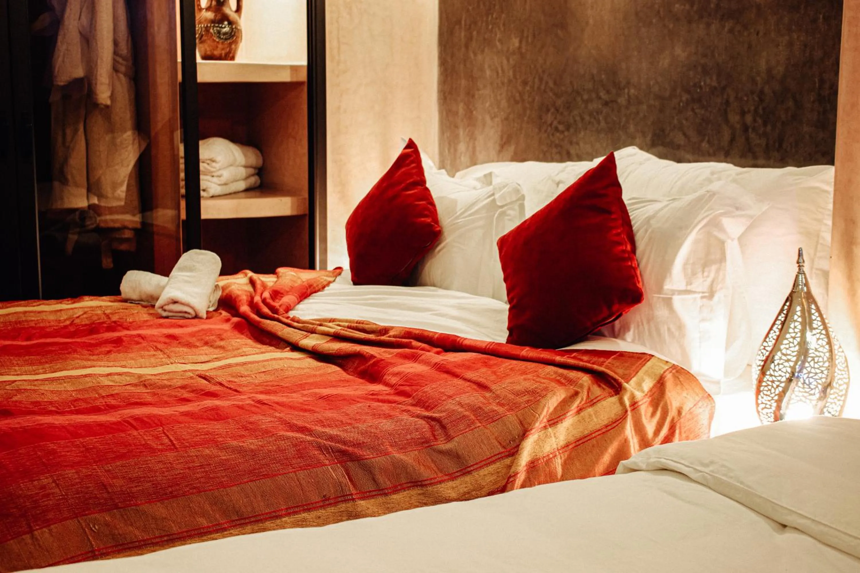 Bed in Riad Tama & spa