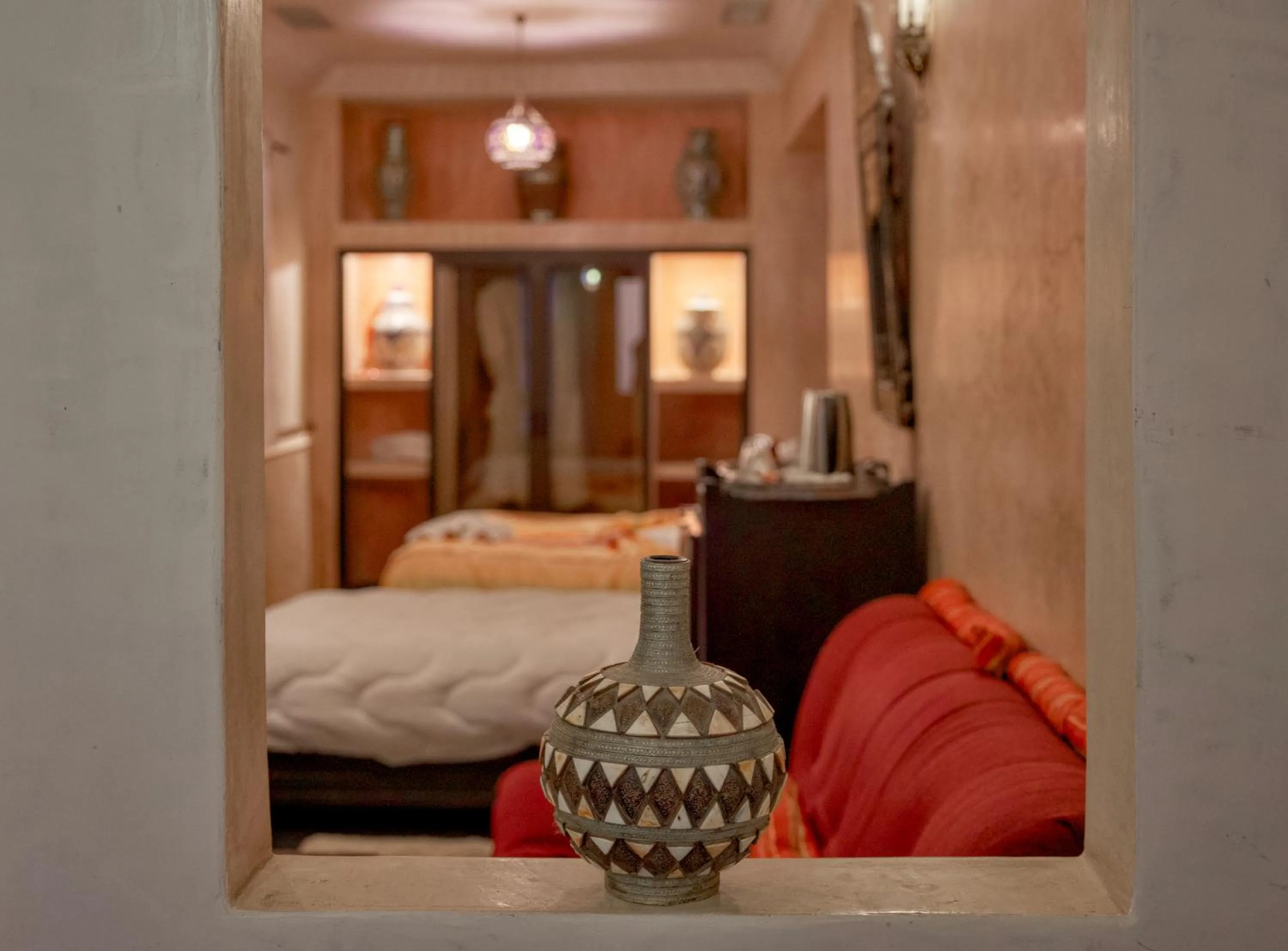 Bed in Riad Tama & spa
