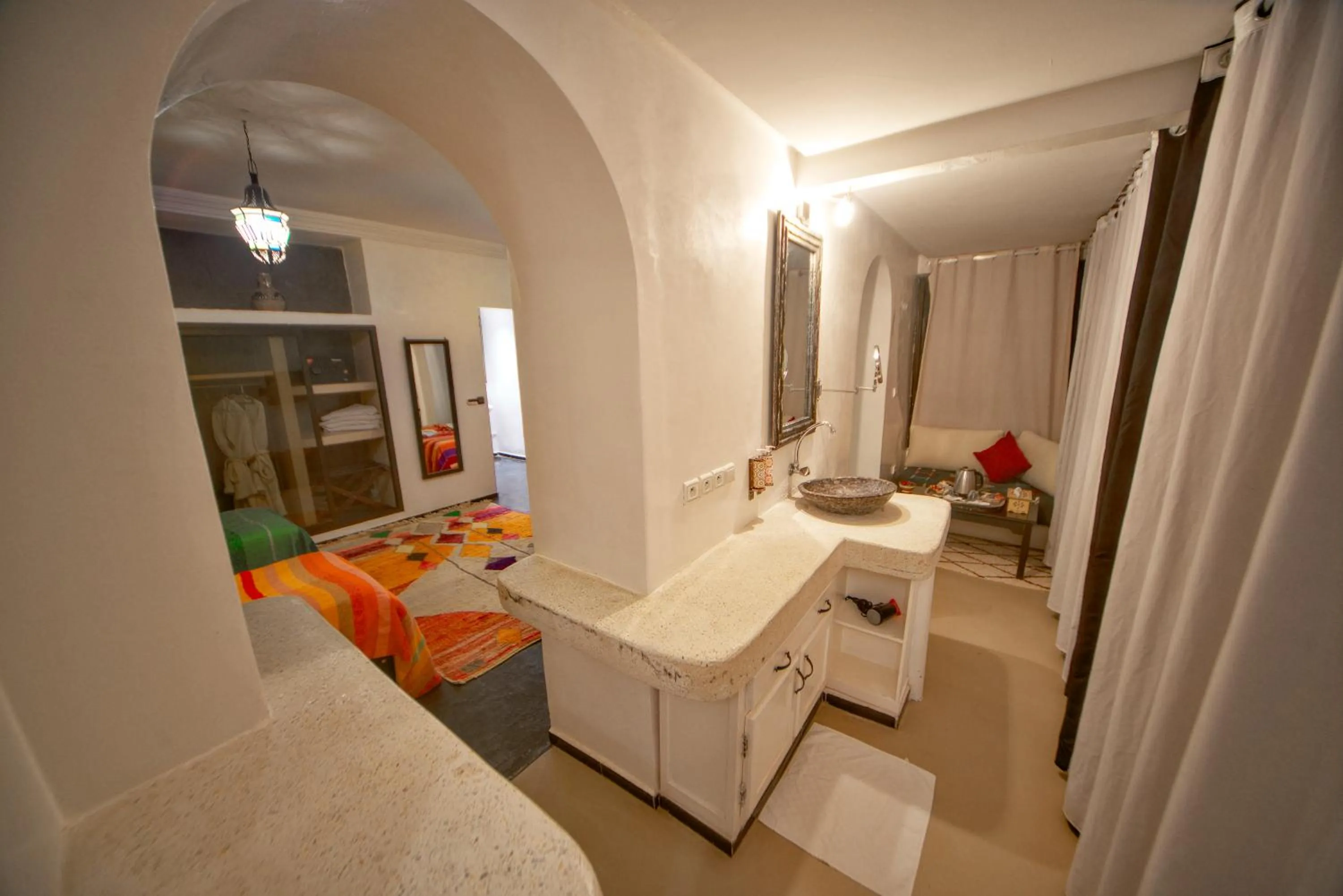 Bed in Riad Tama & spa