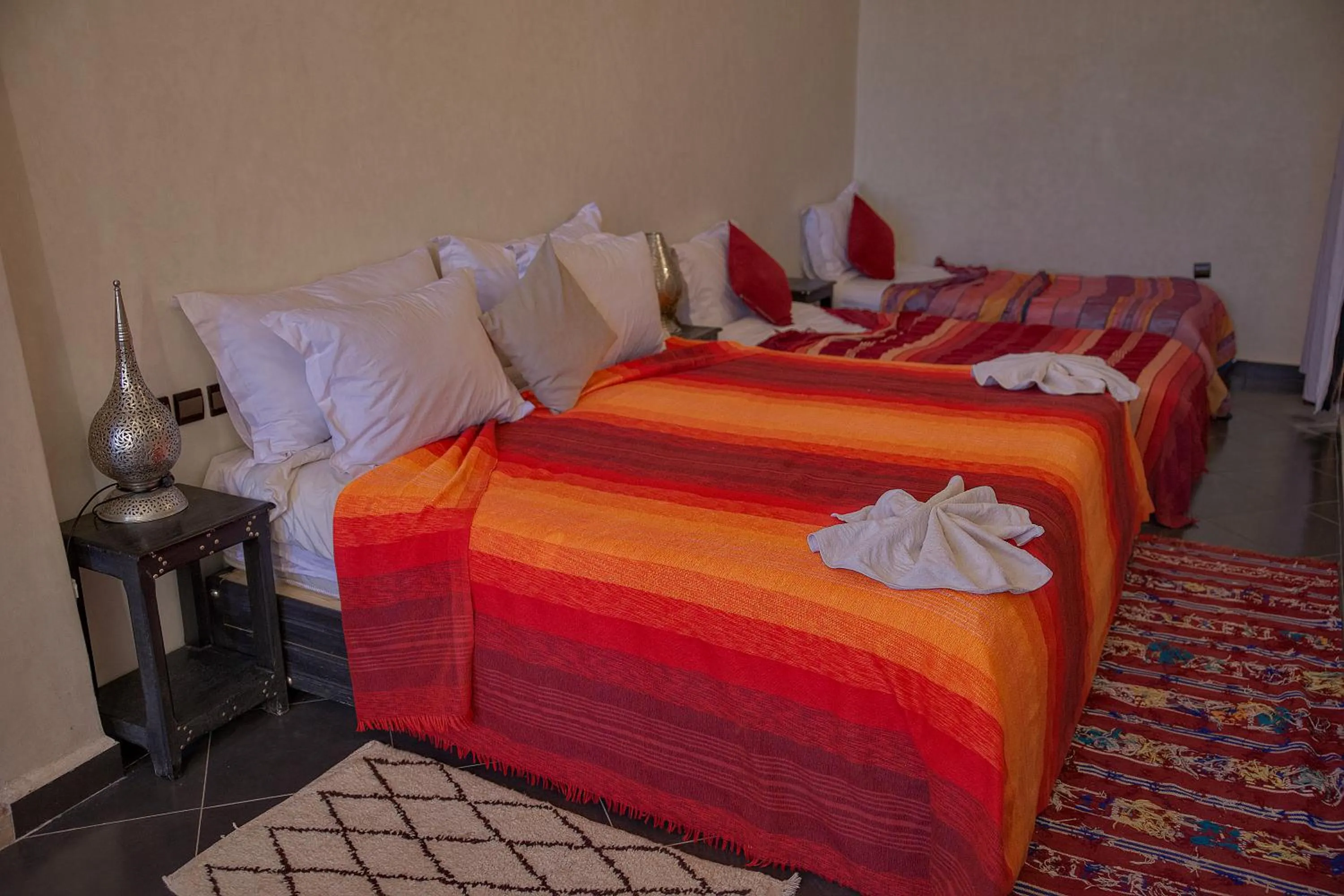 Bed in Riad Tama & spa