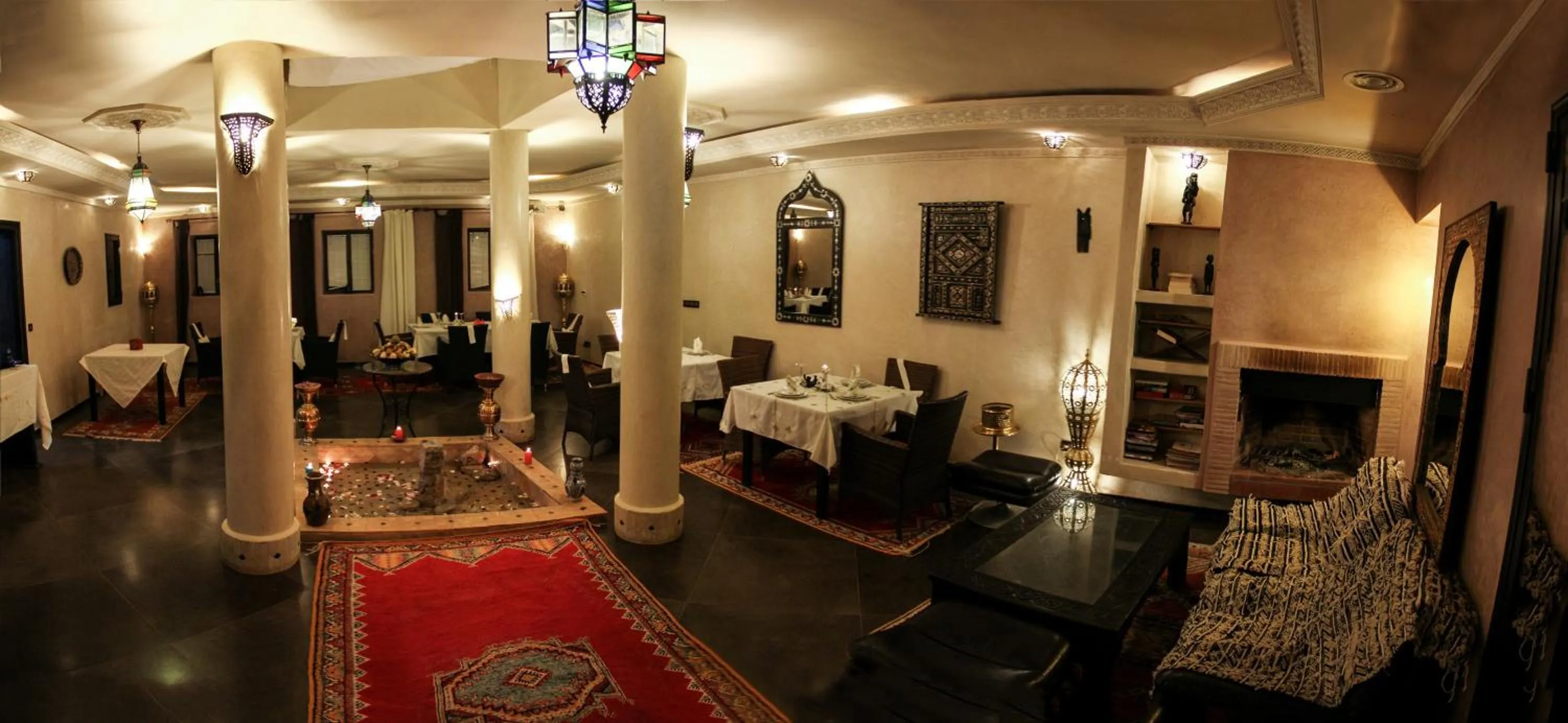 Restaurant/places to eat in Riad Tama & spa