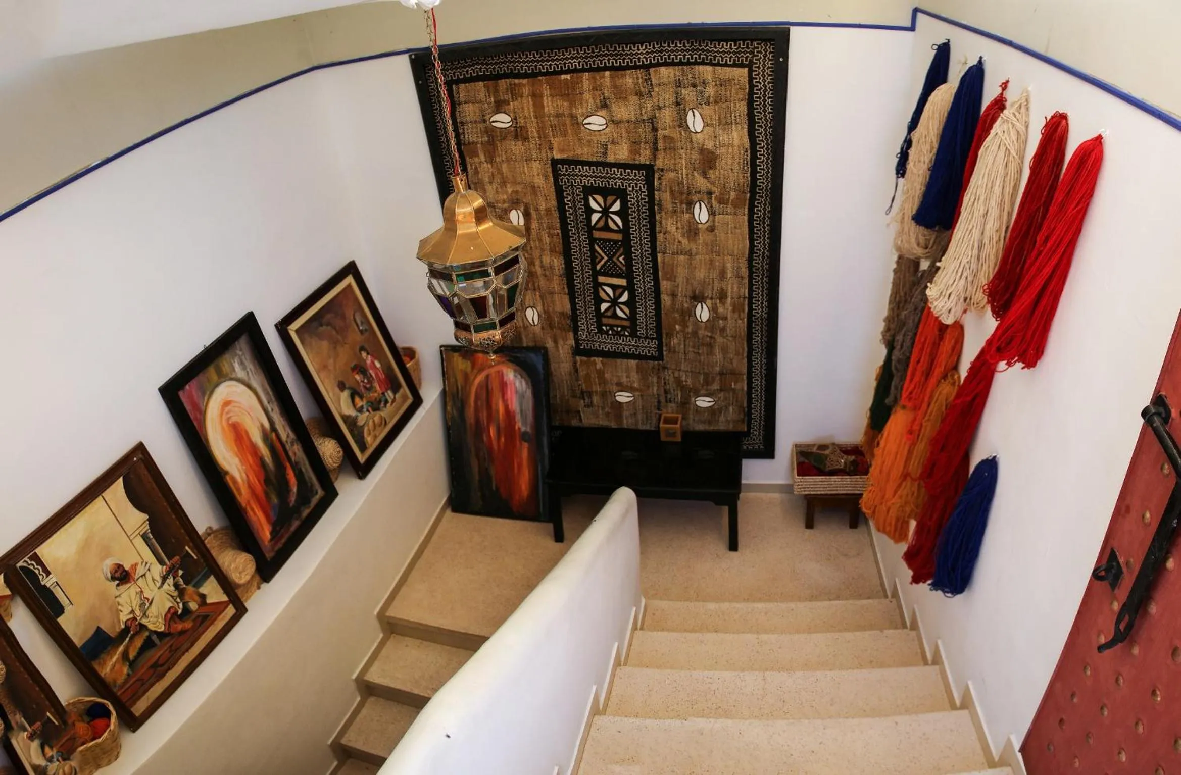 Balcony/Terrace in Riad Tama & spa