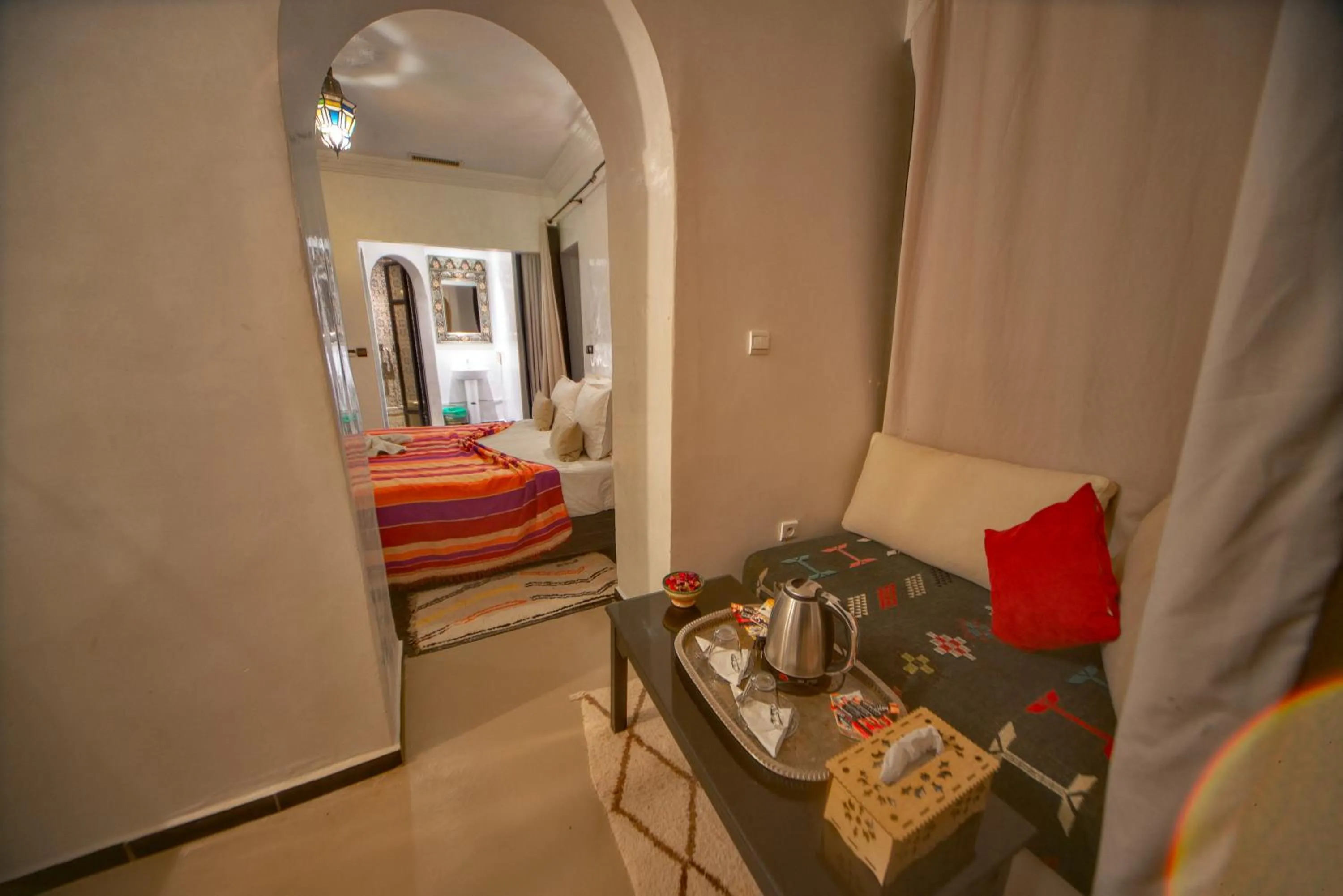 Bed in Riad Tama & spa