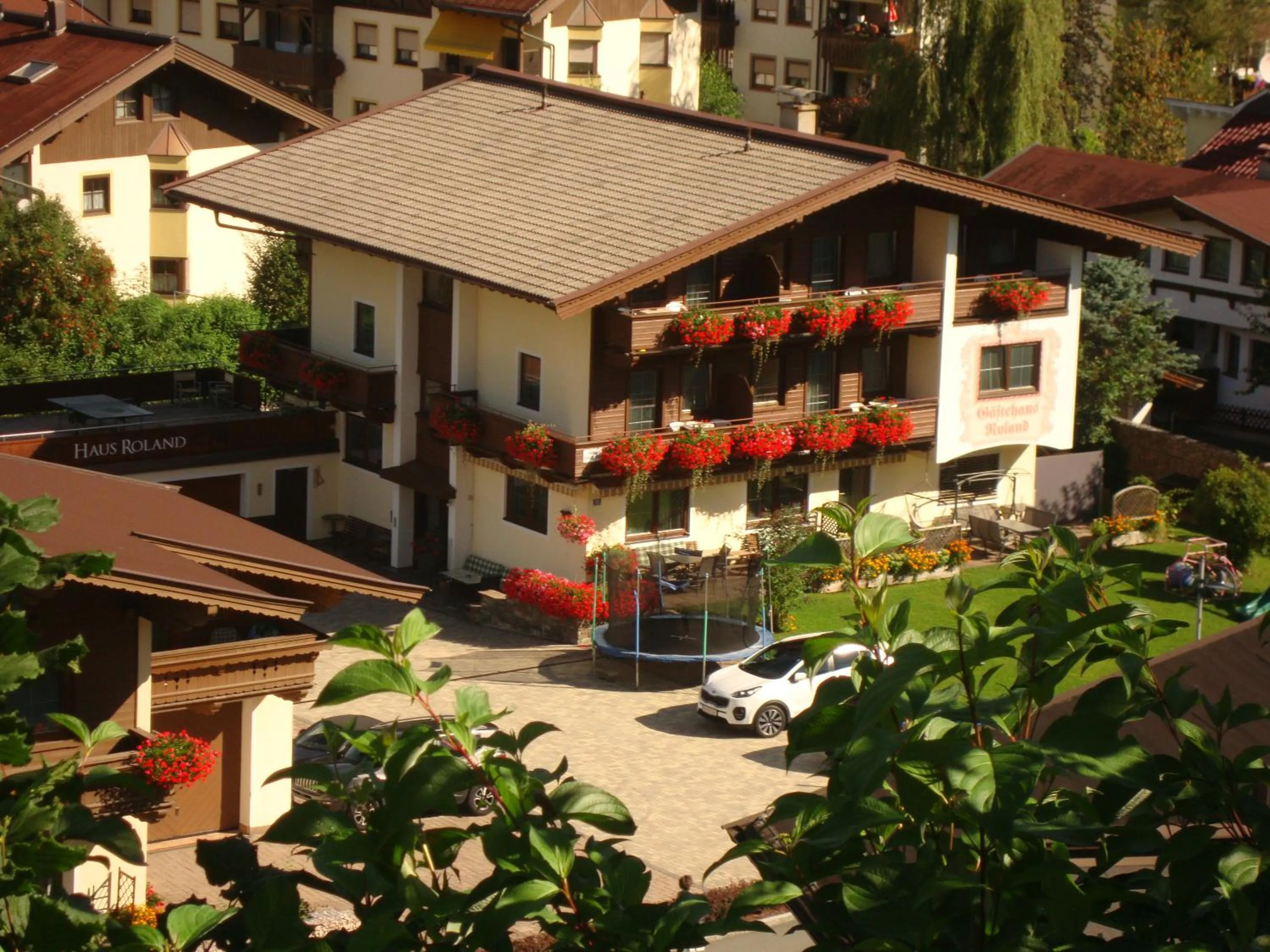 Bird's eye view in Gästehaus Roland