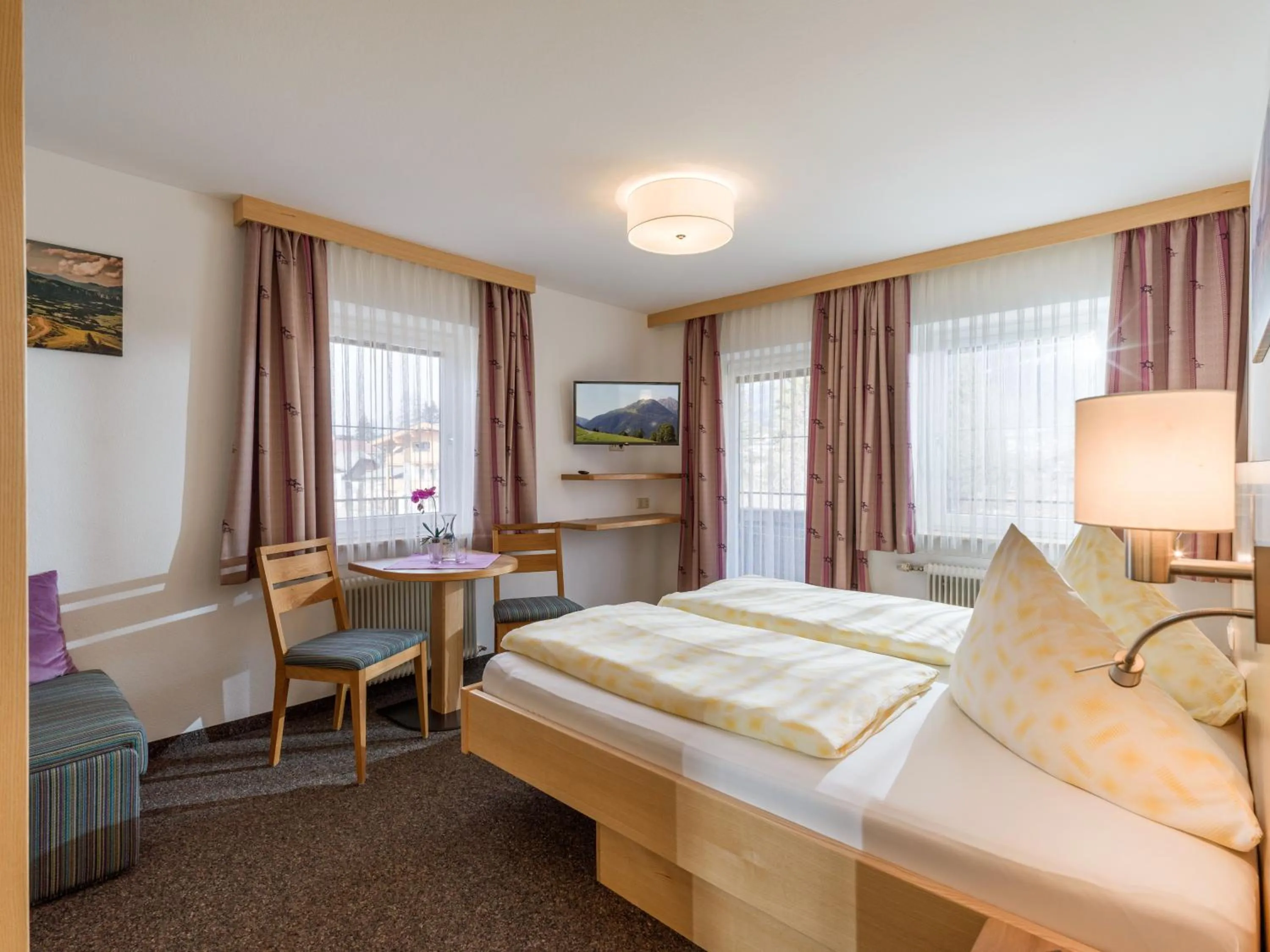 Bed in Gästehaus Roland