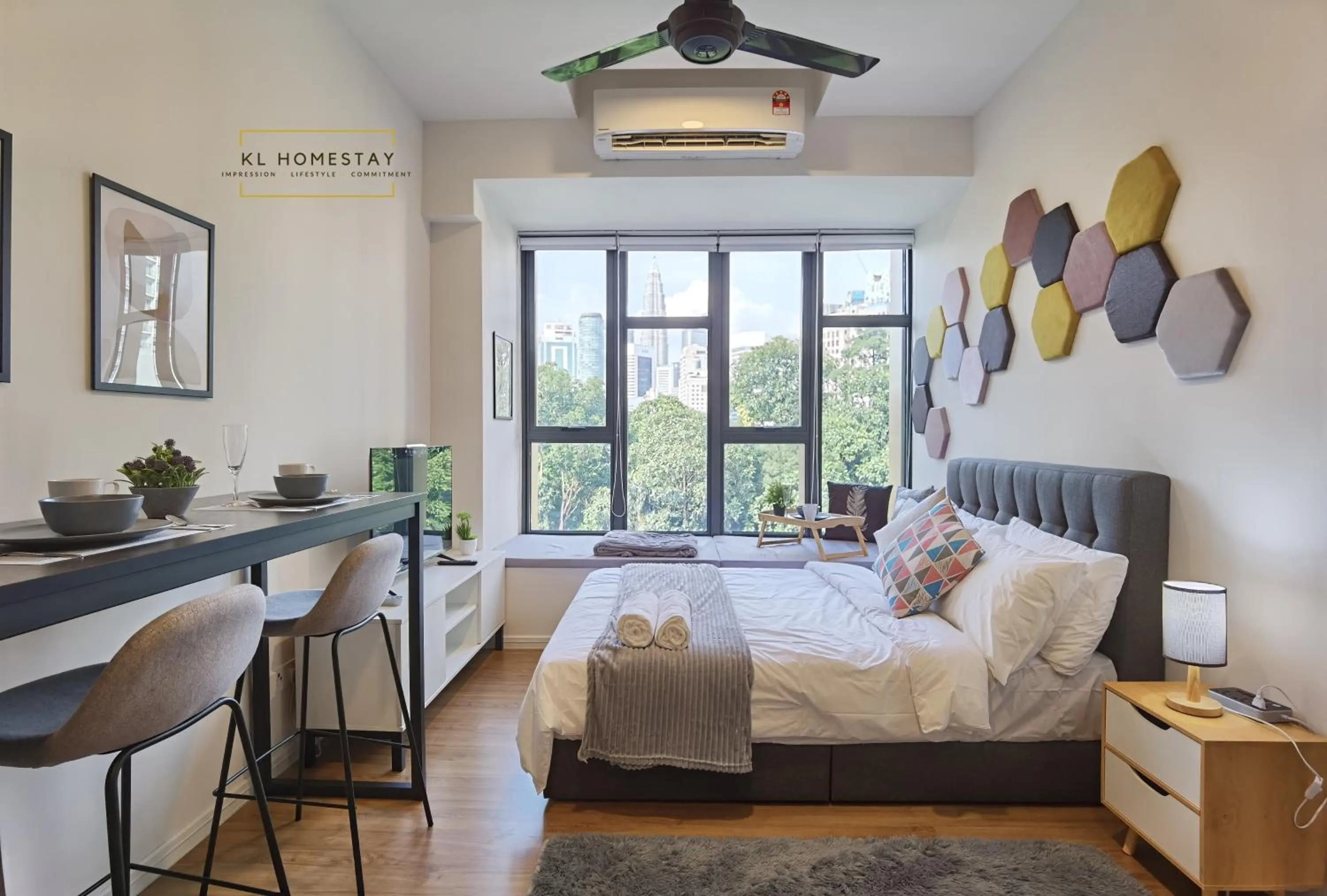 Two-Bedroom Apartment in Ceylonz Suites by StayKL Stevvy