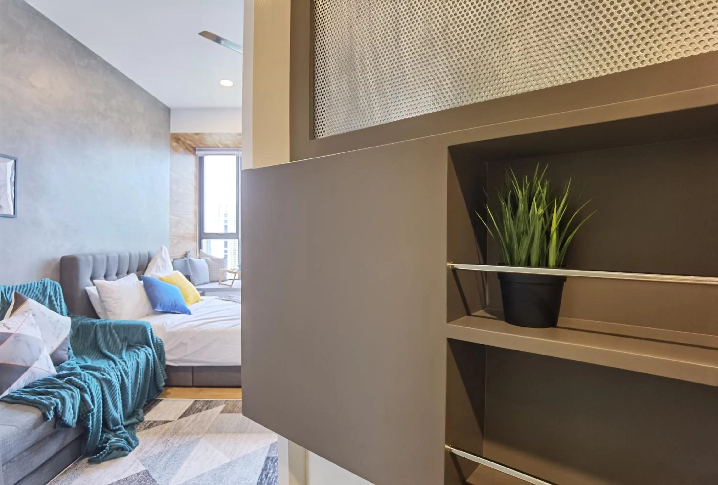 Bed in Ceylonz Suites by StayKL Stevvy