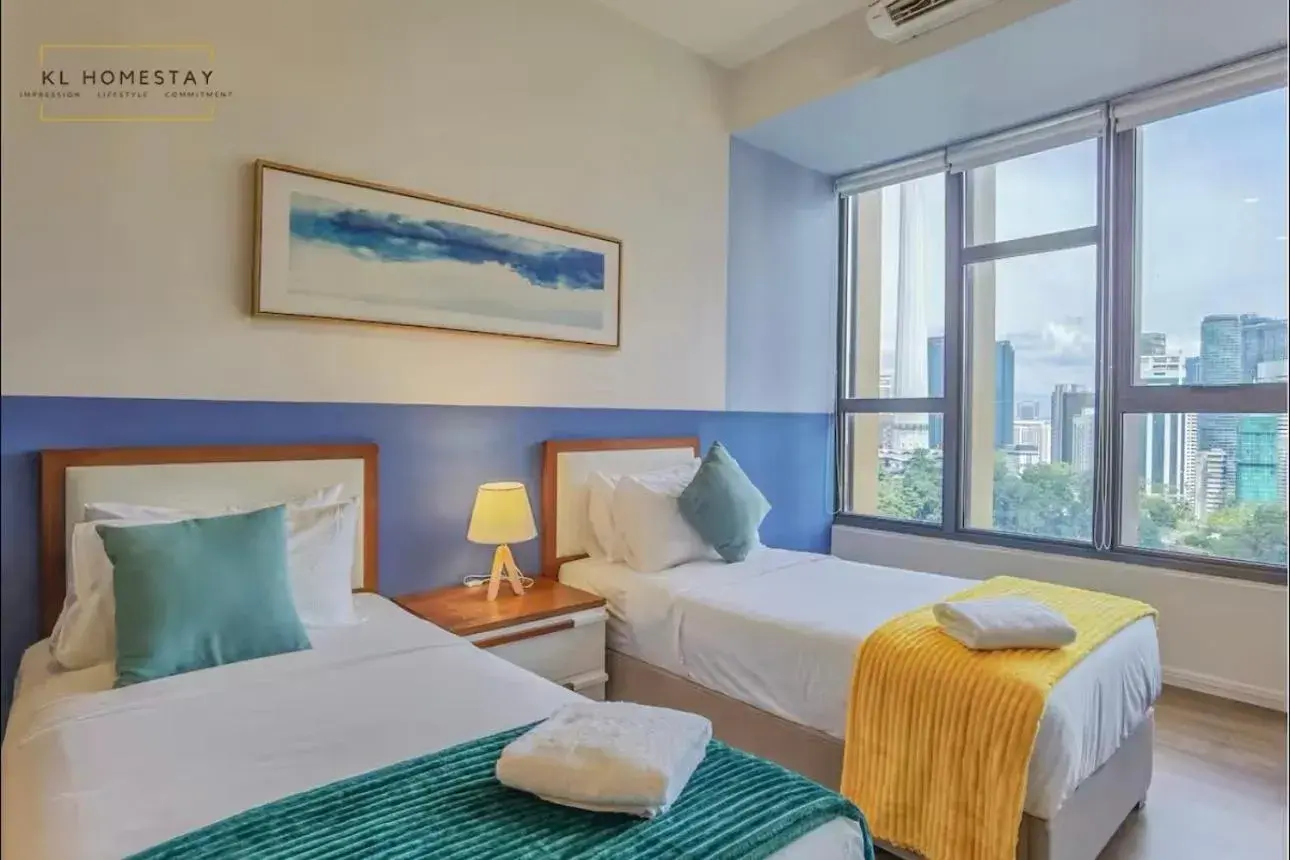 Bed in Ceylonz Suites by StayKL Stevvy Bed in Ceylonz Suites by StayKL Stevvy