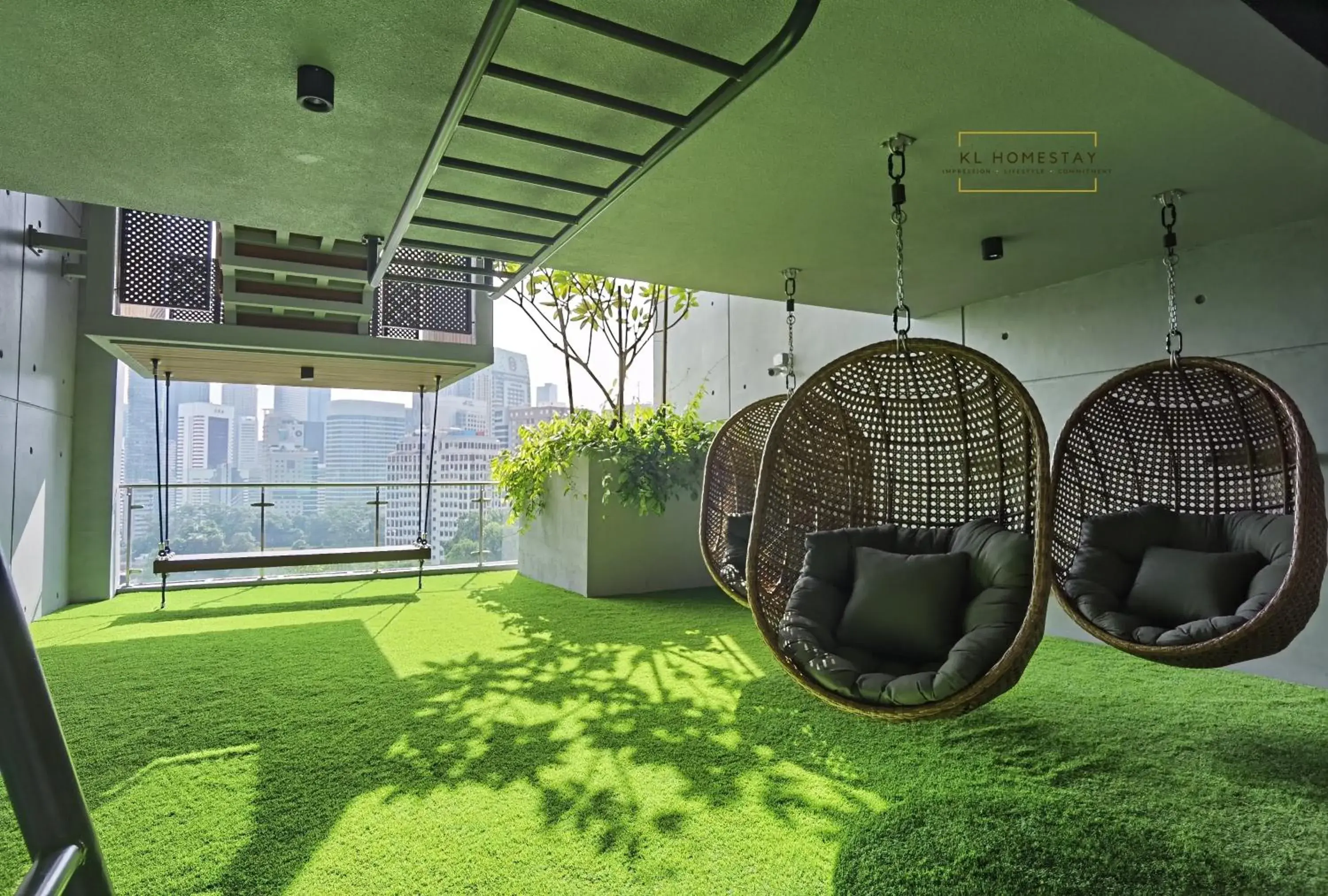 Garden in Ceylonz Suites by StayKL Stevvy Garden in Ceylonz Suites by StayKL Stevvy