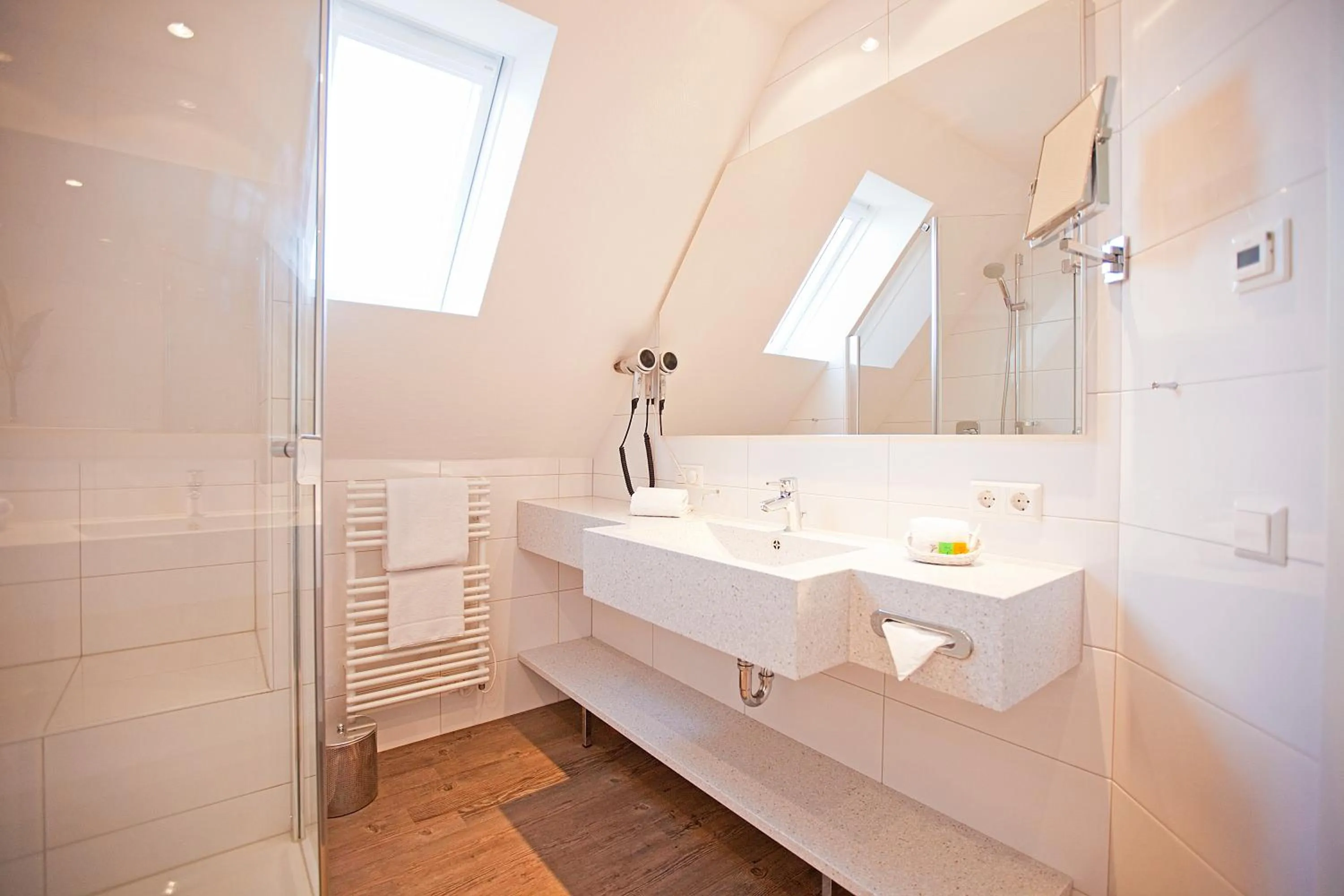 Bathroom in Hotel Krone OHG