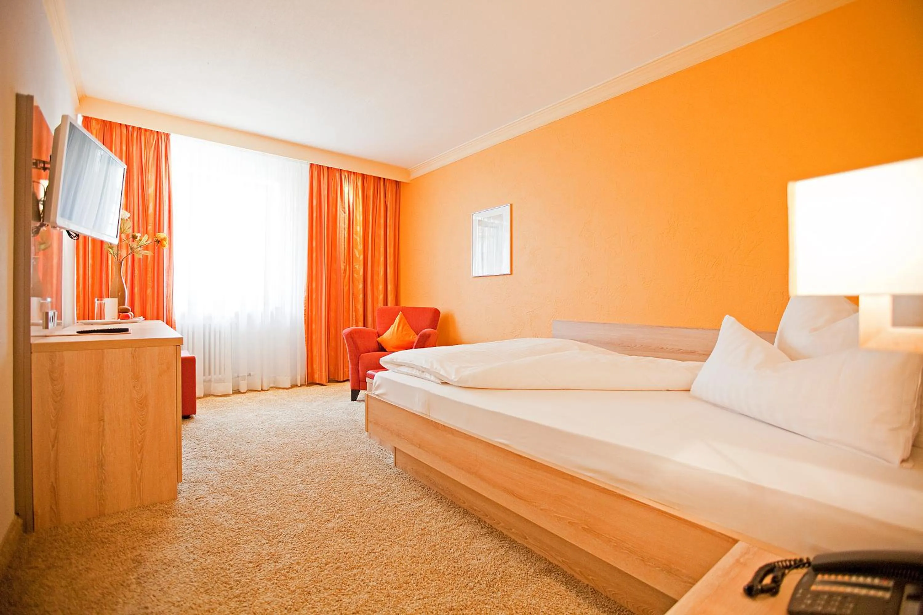 Photo of the whole room, Bed in Hotel Krone OHG