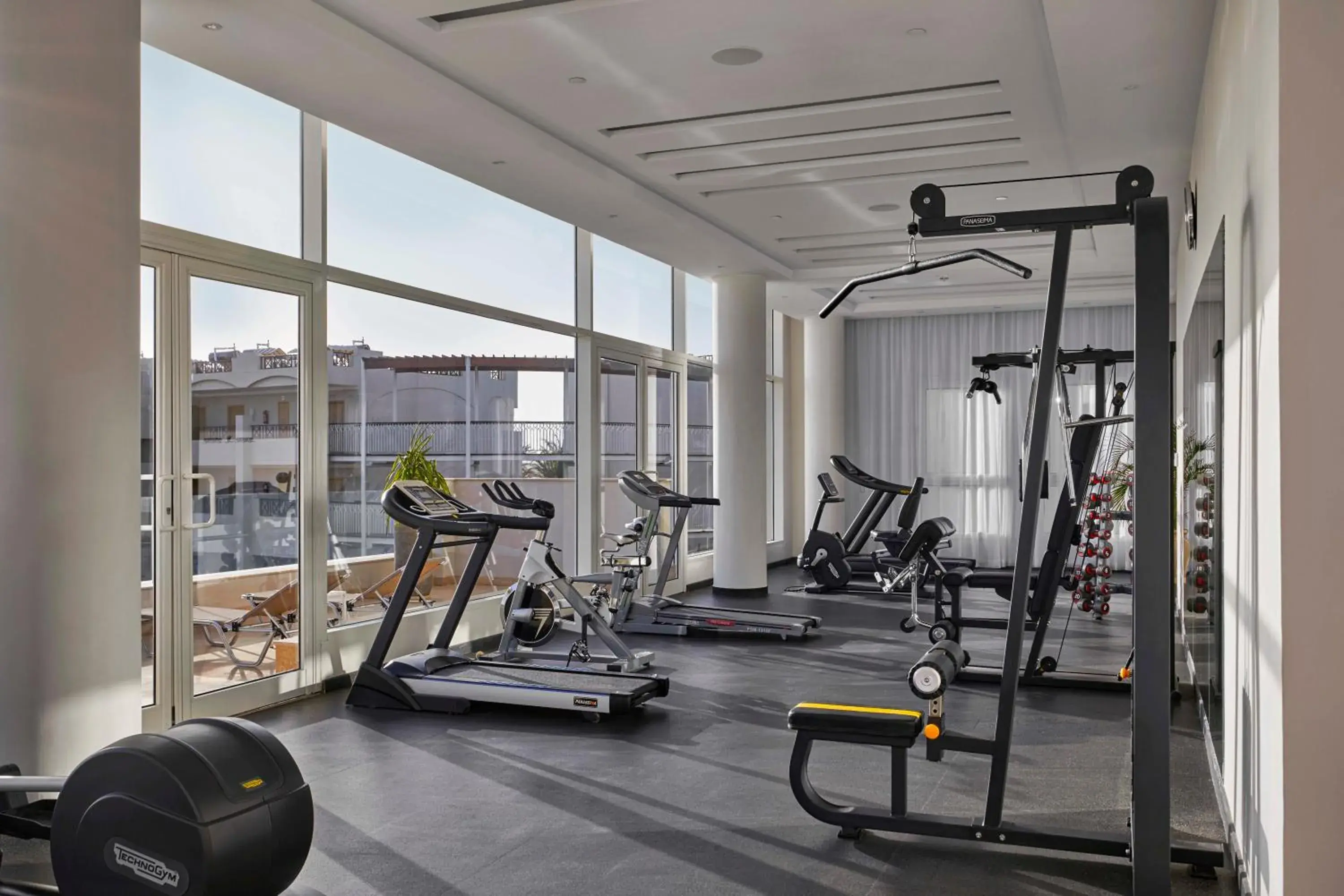 Fitness centre/facilities in JAZ Costa Mares Fitness centre/facilities in JAZ Costa Mares