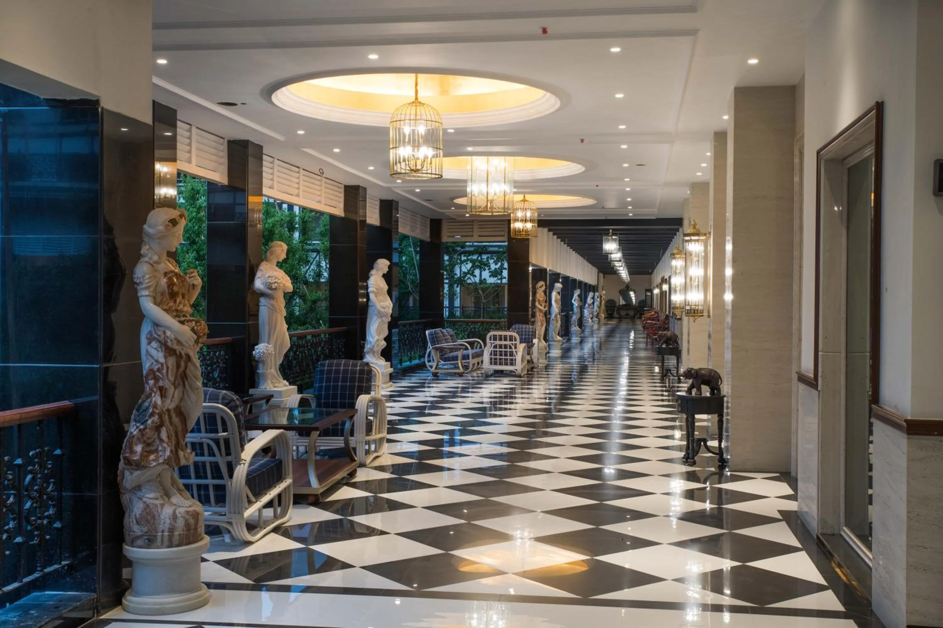 Seating area in MAYFAIR Tea Resort