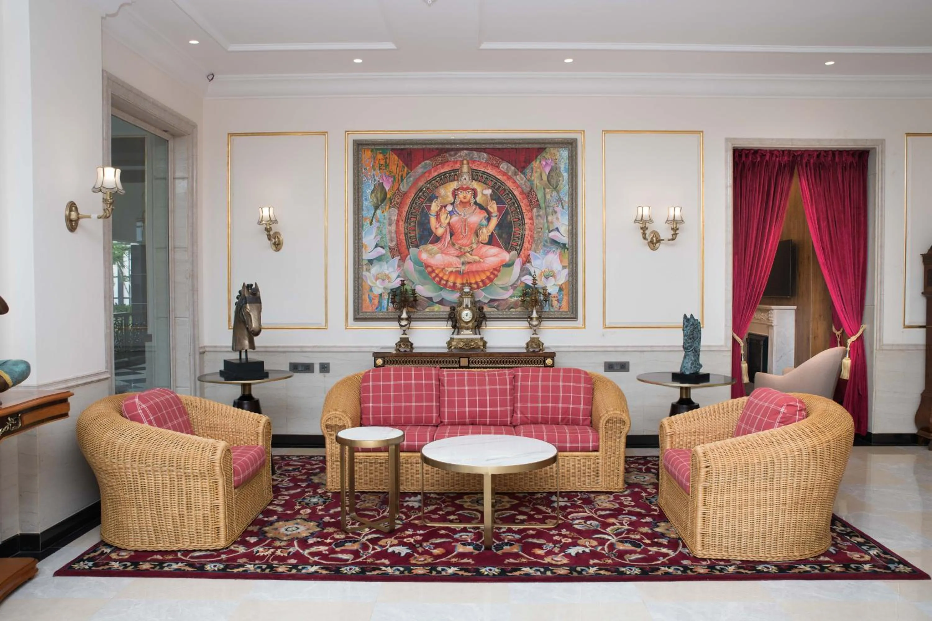 Seating area in MAYFAIR Tea Resort