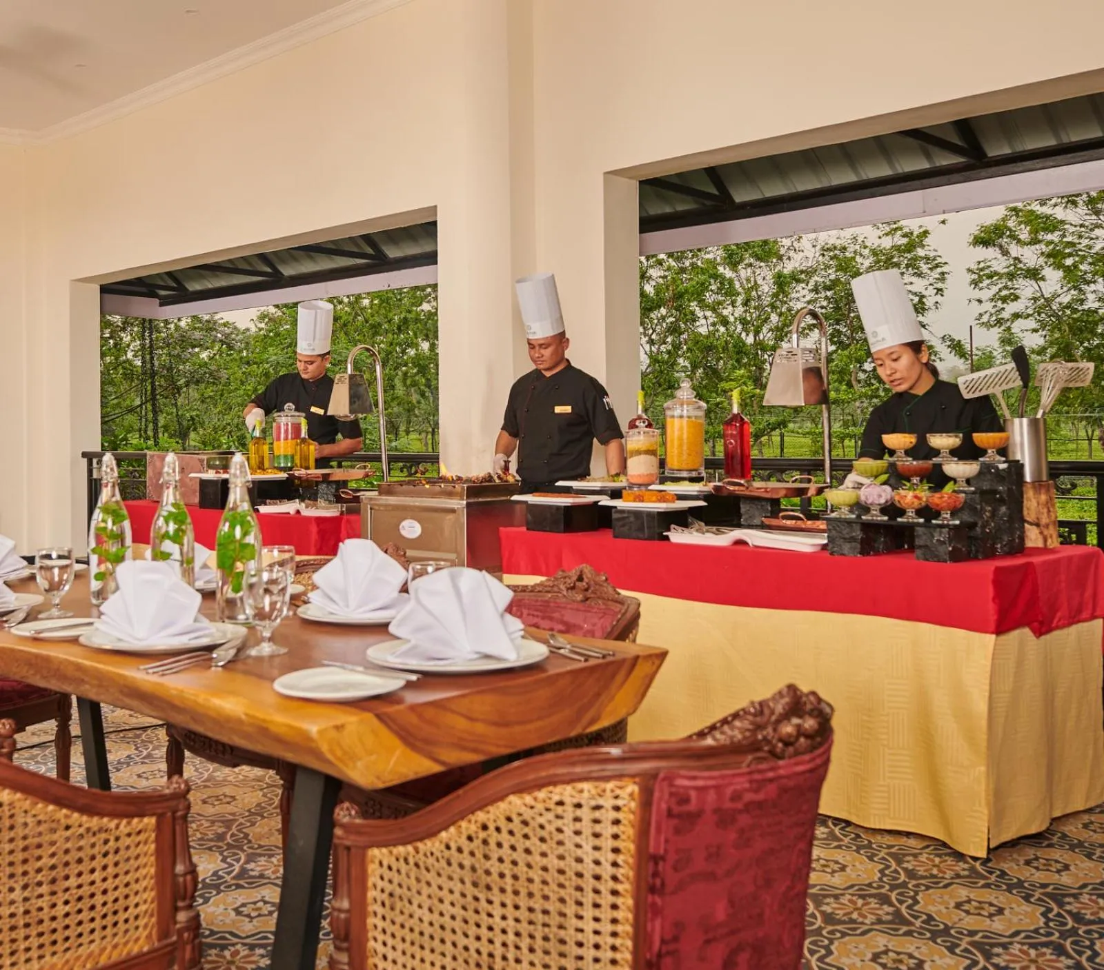 People in MAYFAIR Tea Resort