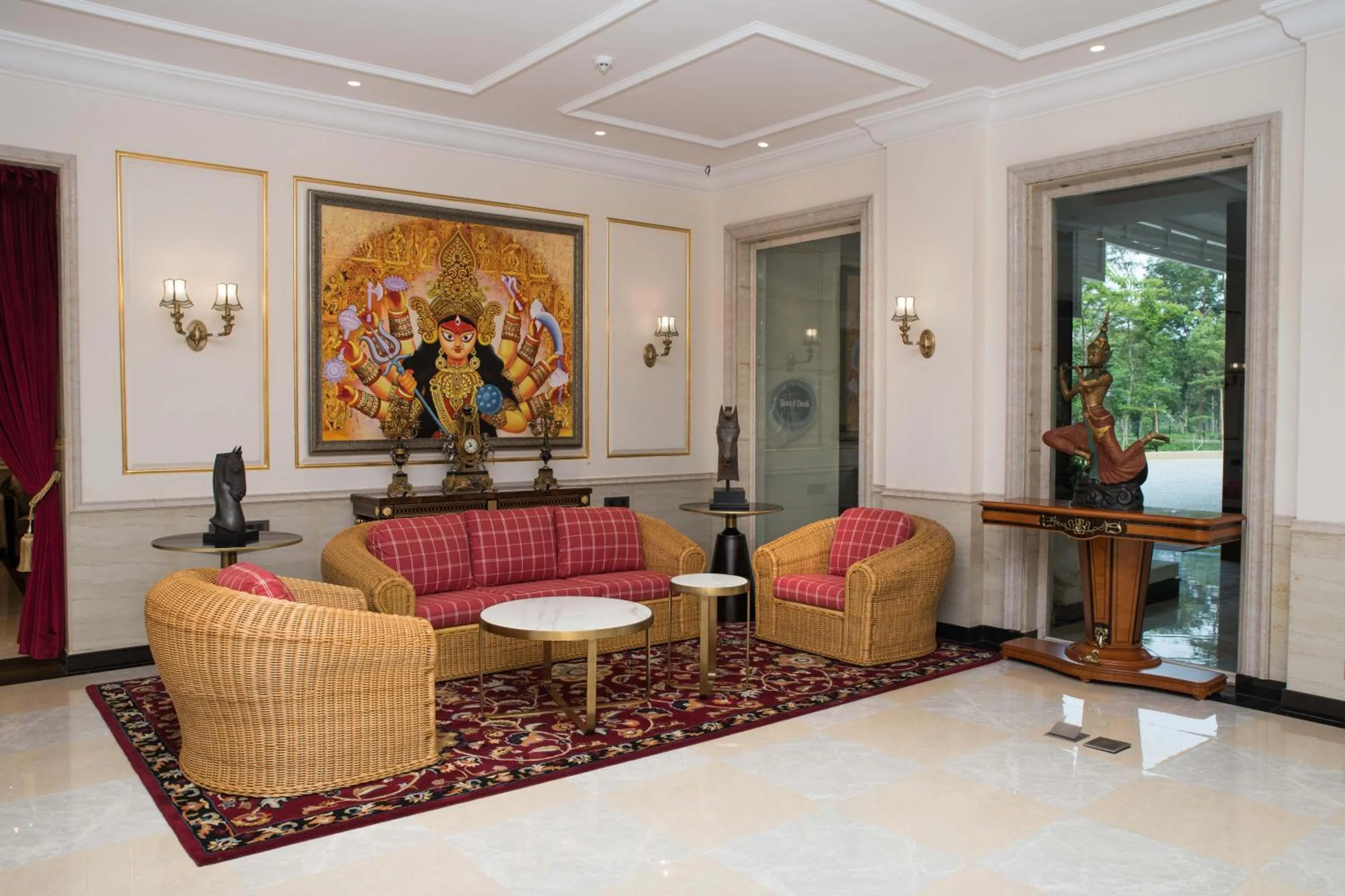 Seating area in MAYFAIR Tea Resort