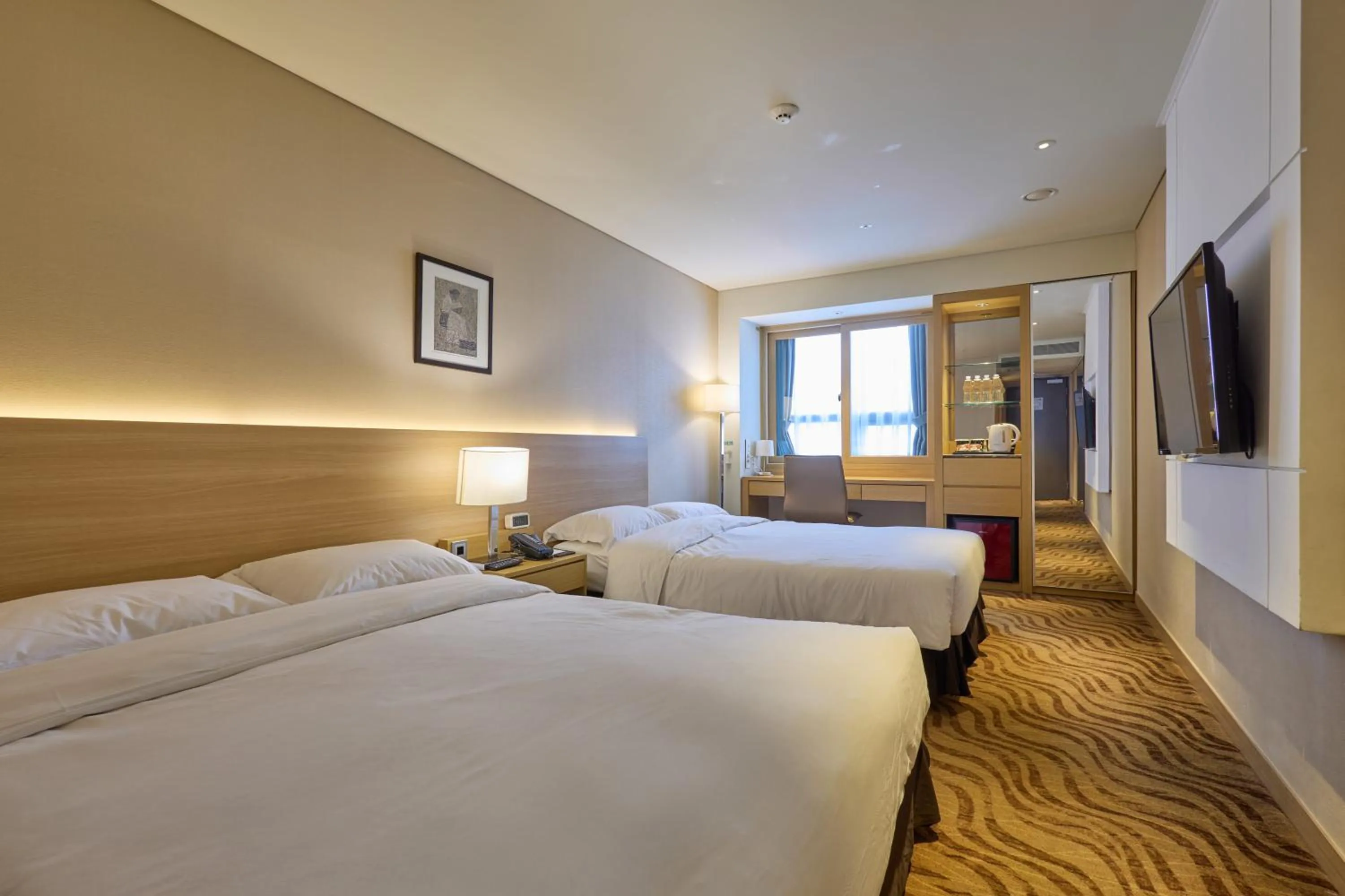 Bed in Summit Hotel Seoul Dongdaemun