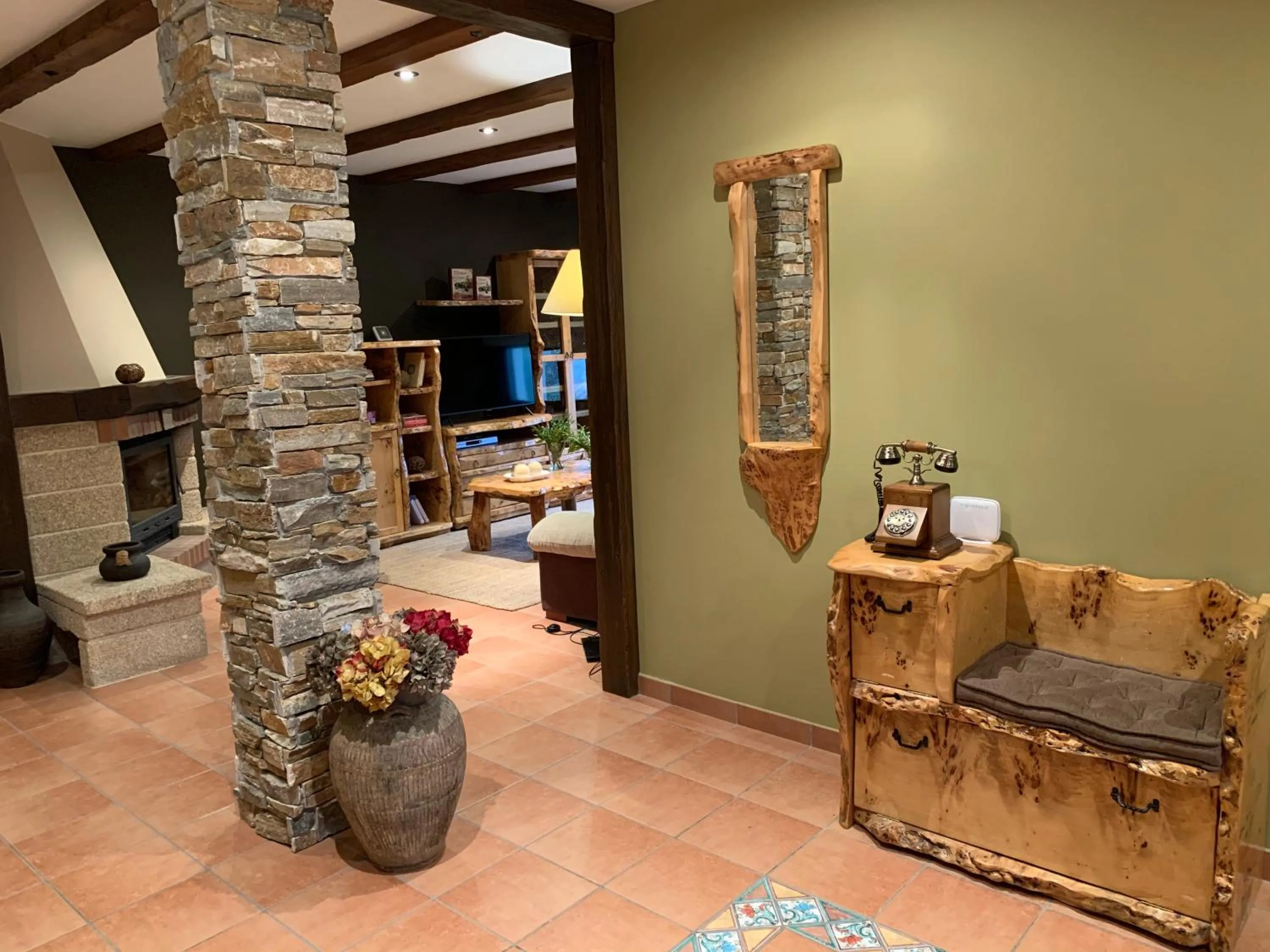 Chalet Rural Toñita 400 m playa piscina barbacoa chimenea