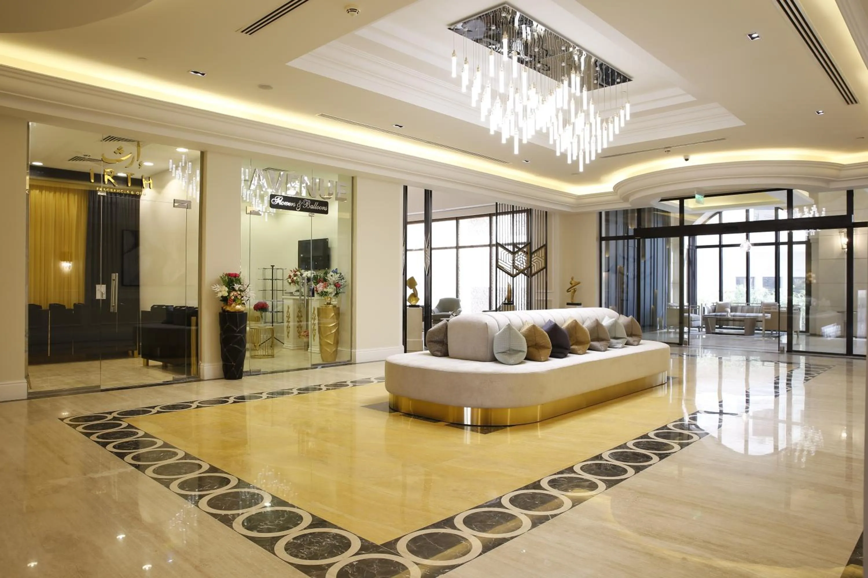 Lobby or reception in Vittori Palace Hotel and Residences