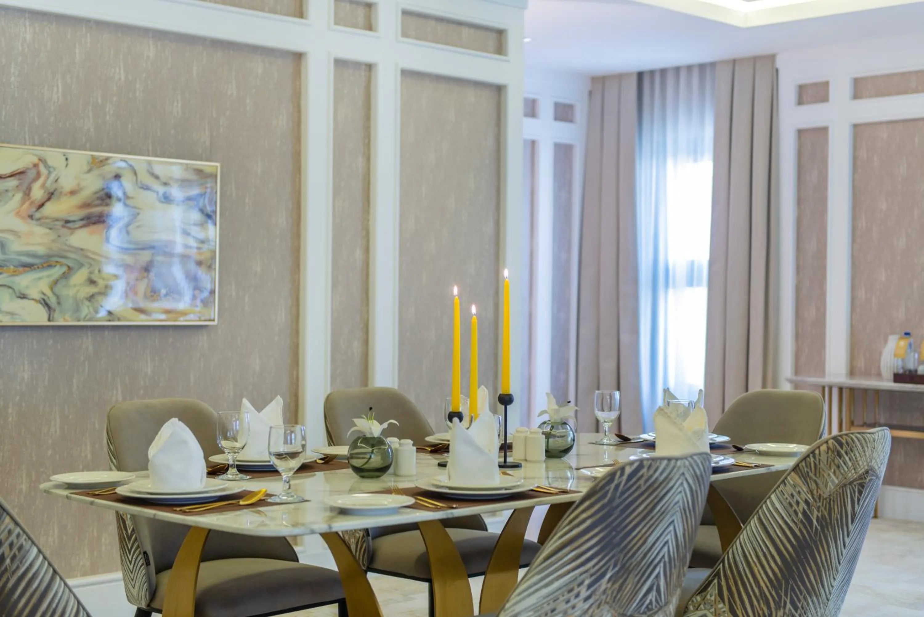 Dining area in Vittori Palace Hotel and Residences