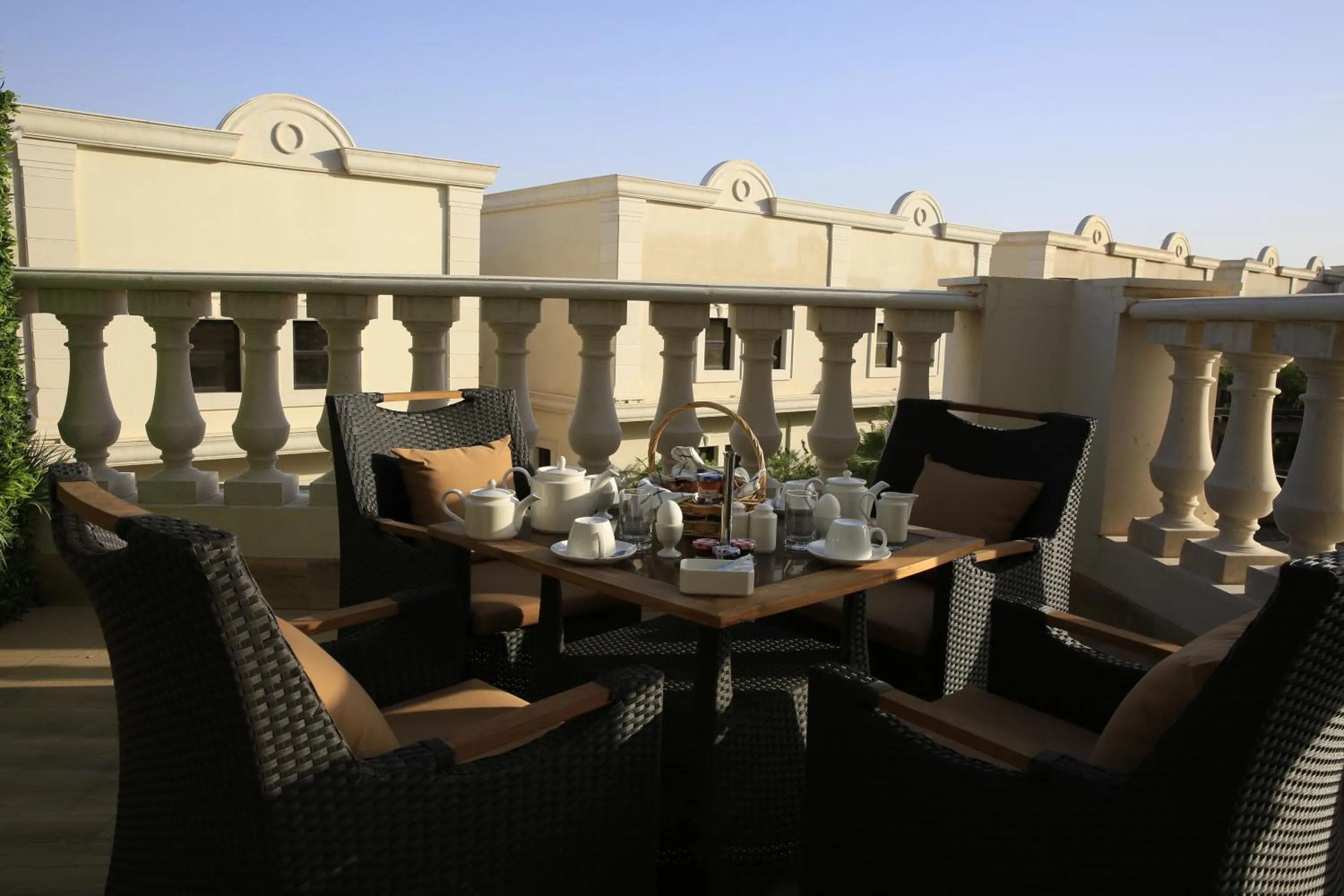 Balcony/Terrace in Vittori Palace Hotel and Residences