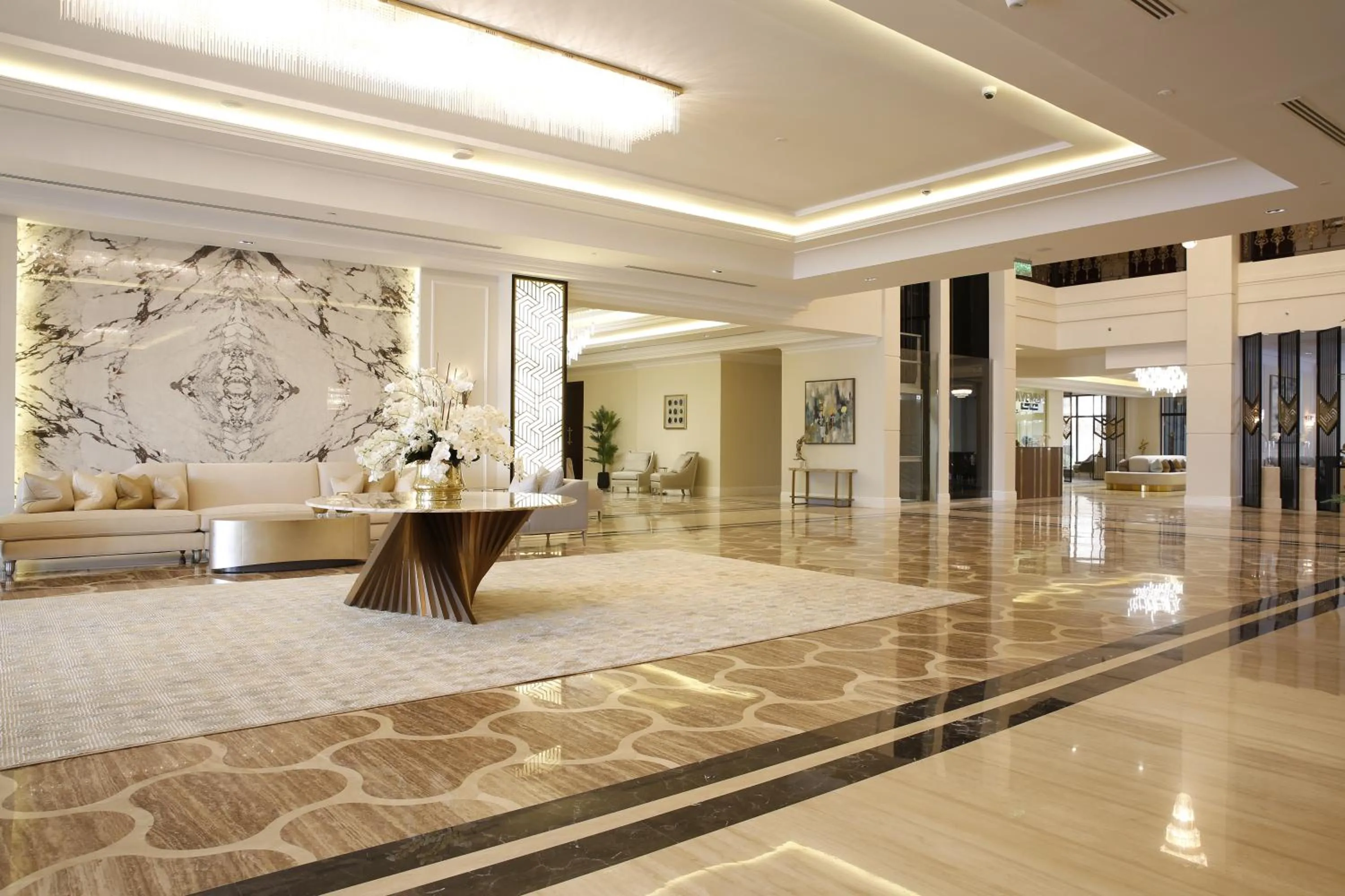 Lobby or reception in Vittori Palace Hotel and Residences