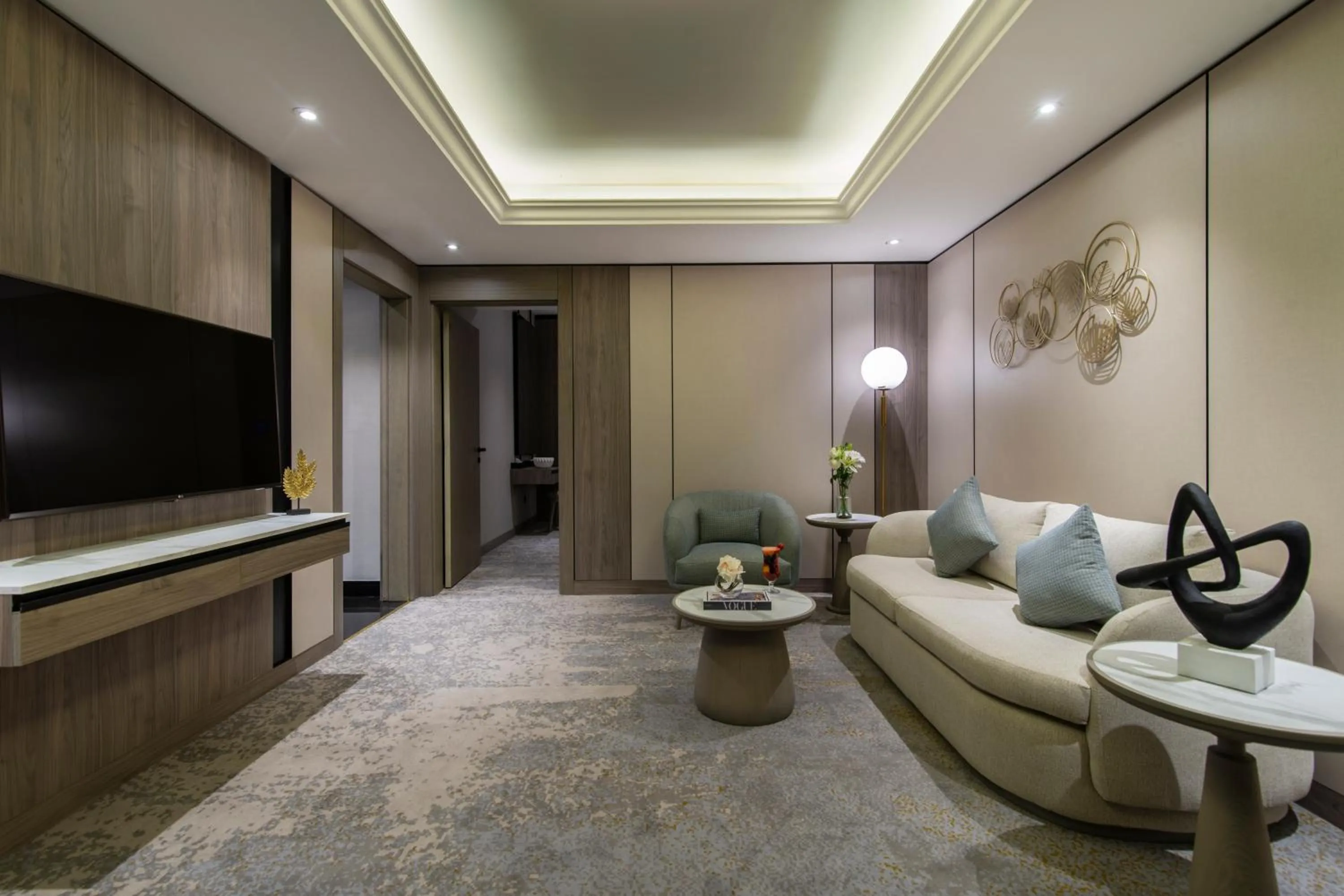 Living room in Vittori Palace Hotel and Residences