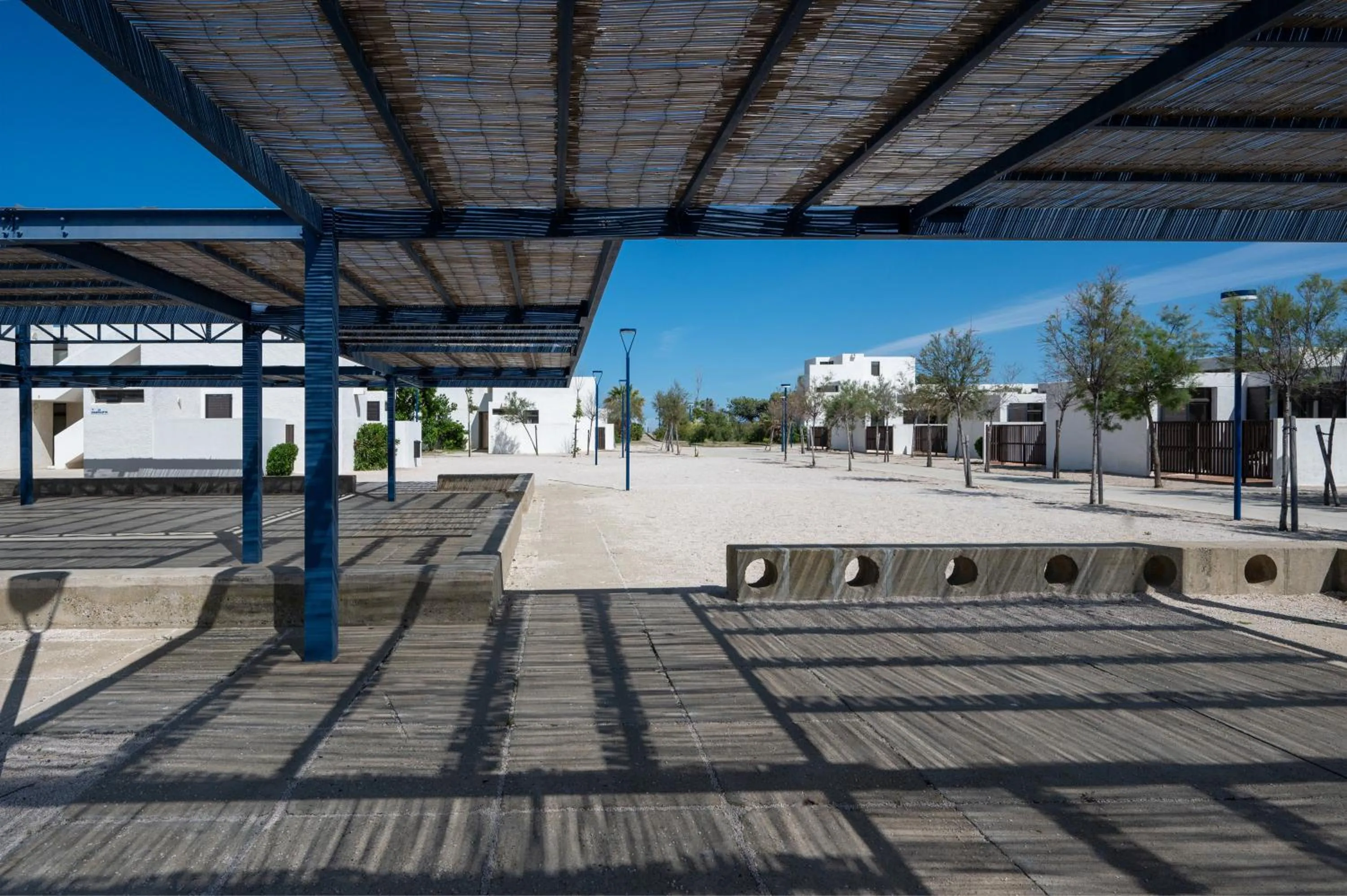 Patio in Résidence Néméa Les Carrats - Port Leucate