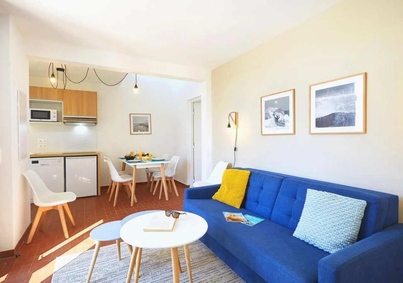 Kitchen or kitchenette in Résidence Néméa Les Carrats - Port Leucate