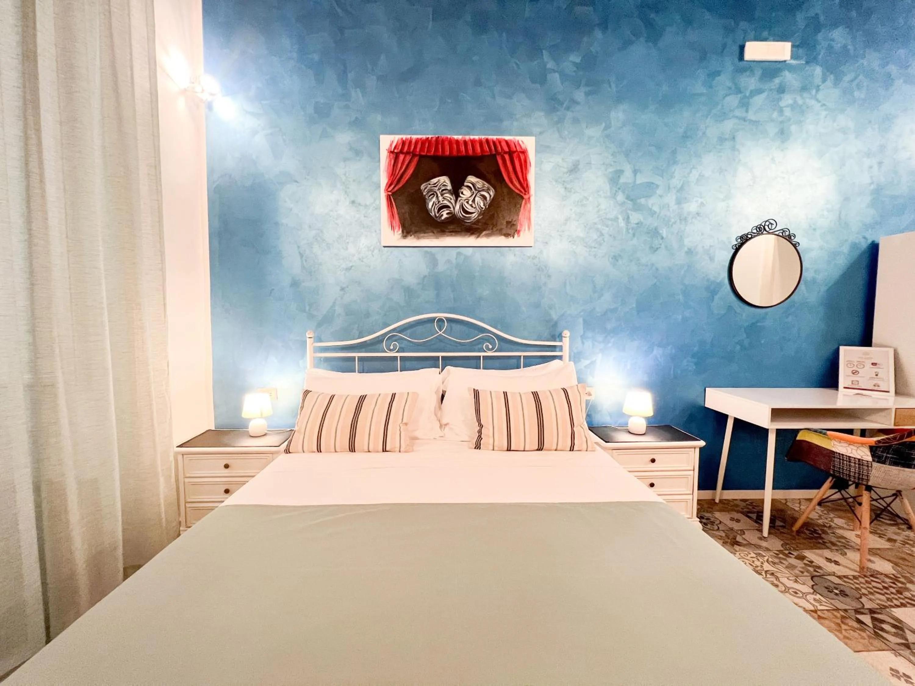 Bed in Suite Scarlatti