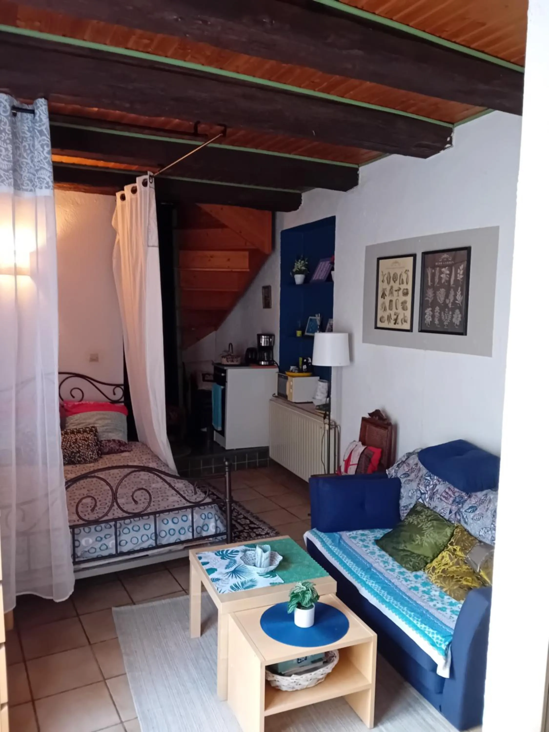 Photo of the whole room, Bed in Chambre spacieuse dans joli village alsacien