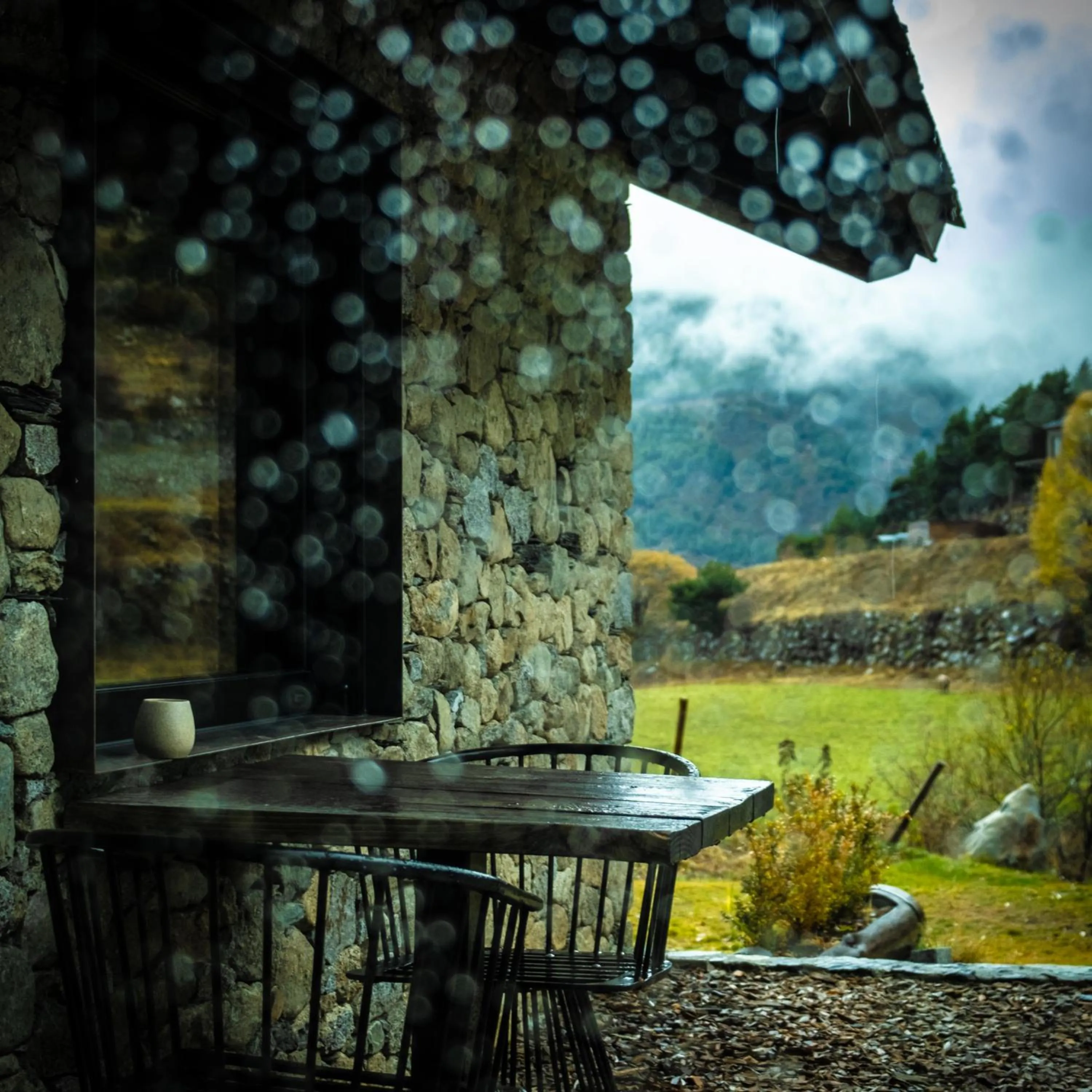 Balcony/Terrace in Les Pardines 1819 Mountain suites & SPA