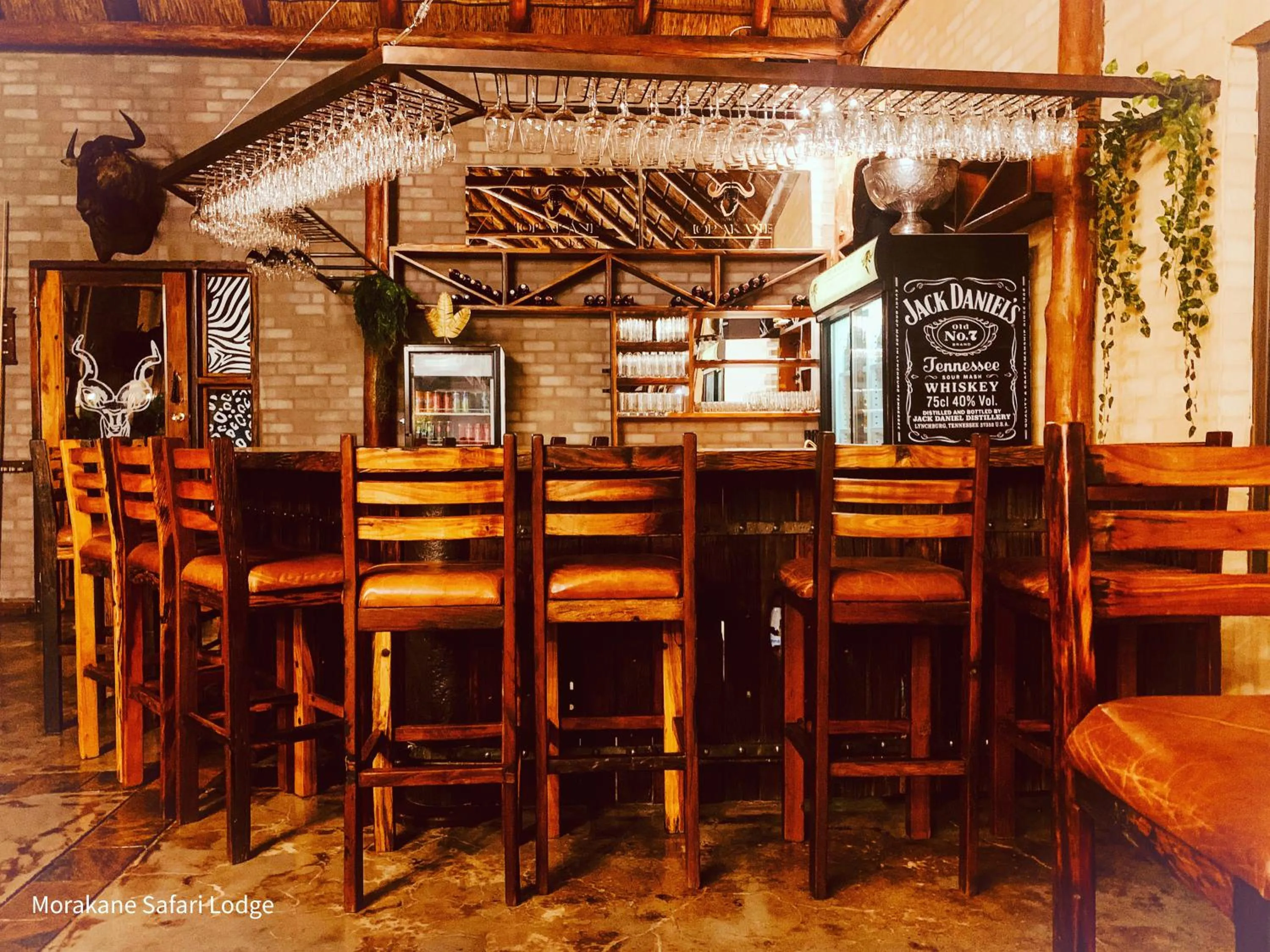 Living room in Morakane Safari Lodge