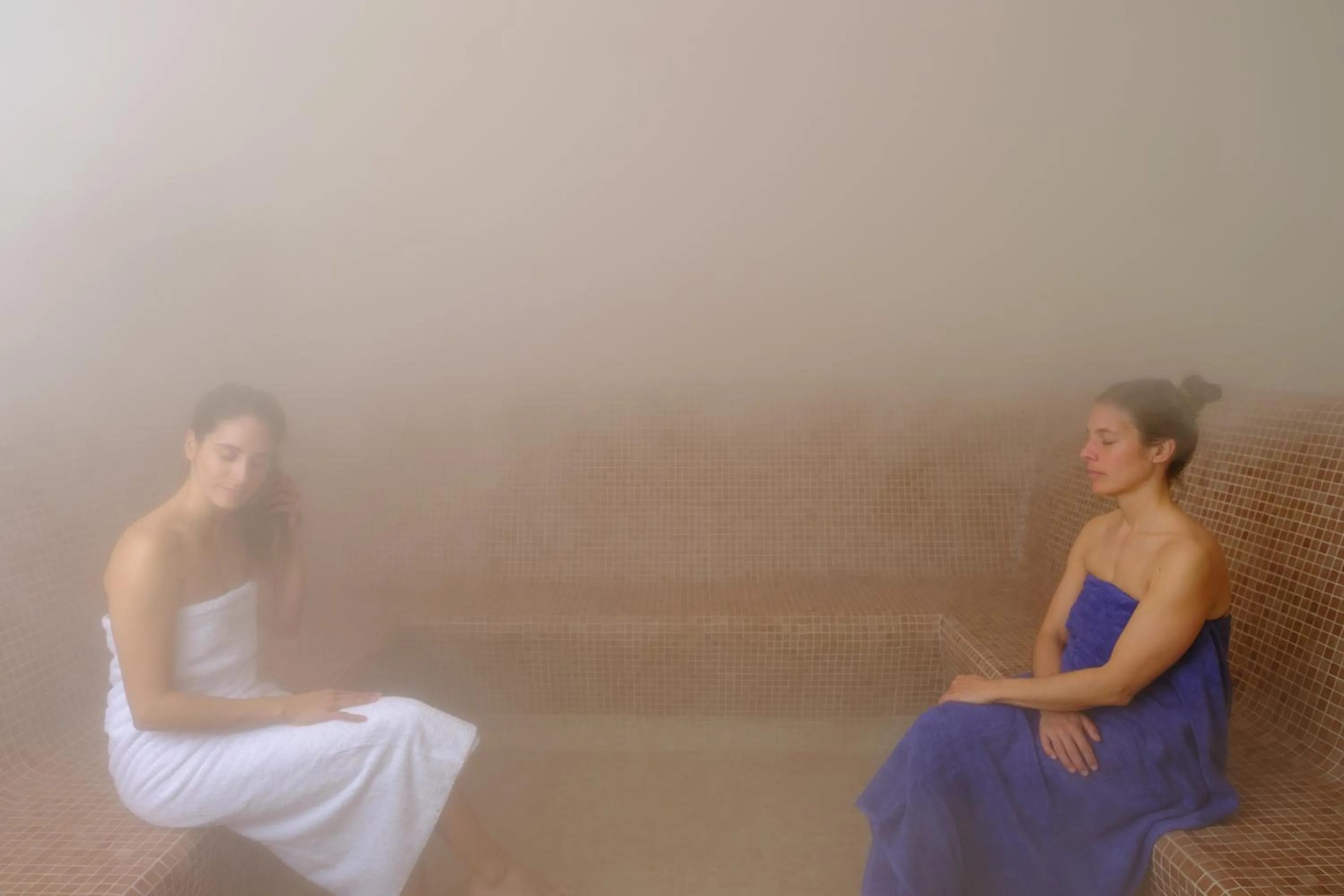 Steam room in SNÖ Aragon Hills