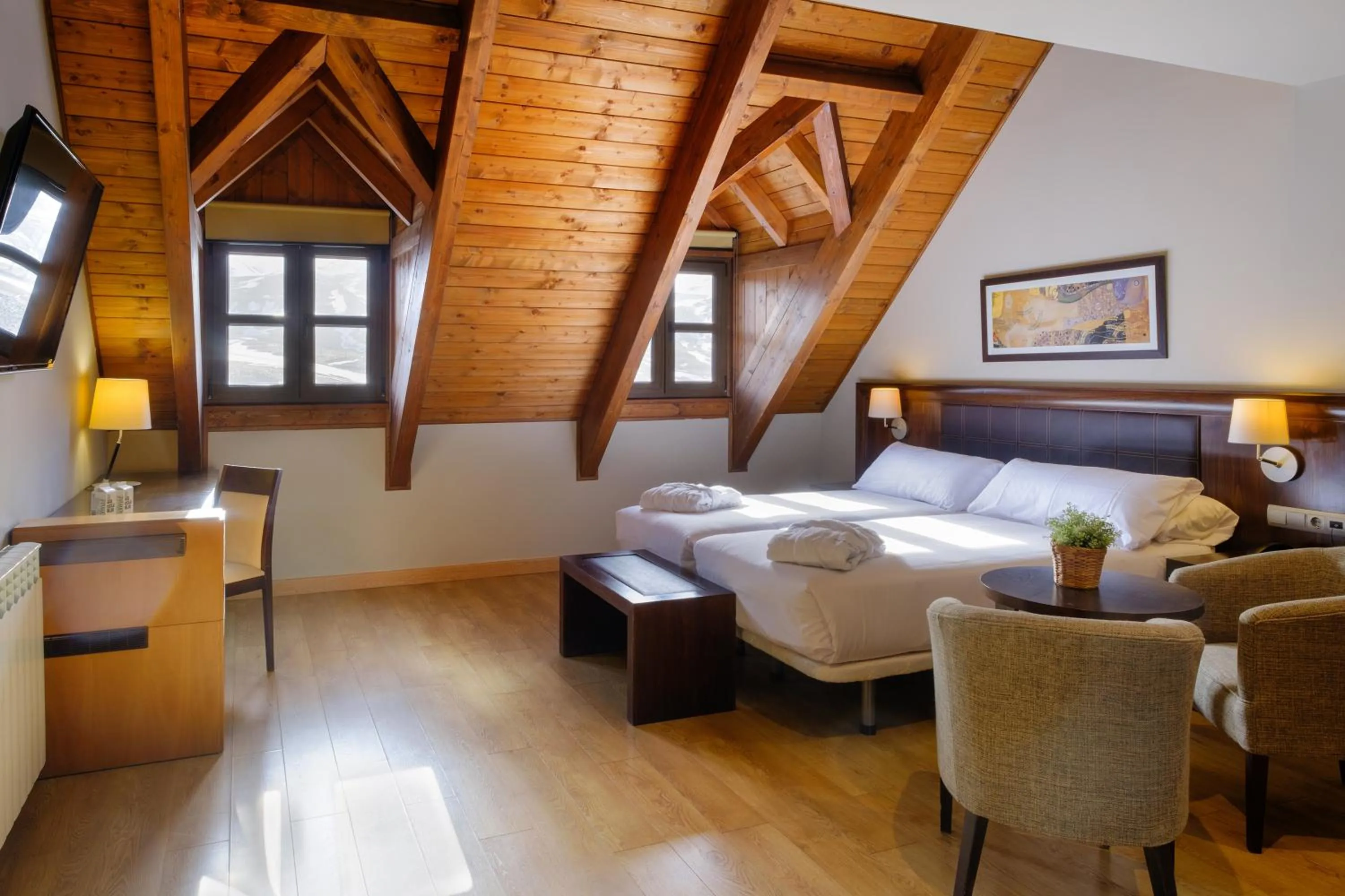 Bed in SNÖ Aragon Hills