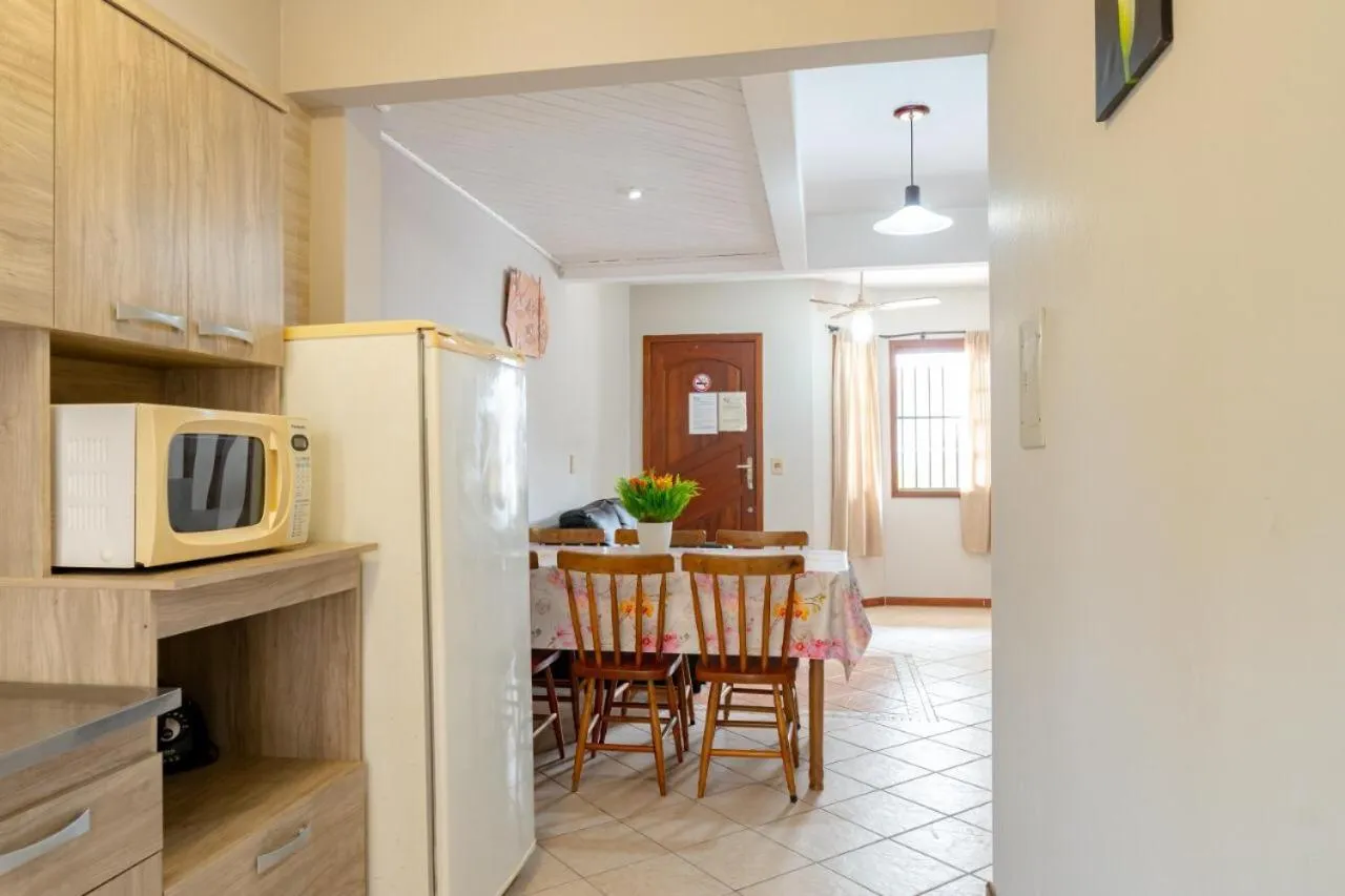 Kitchen or kitchenette in Pousada Clara Manhã