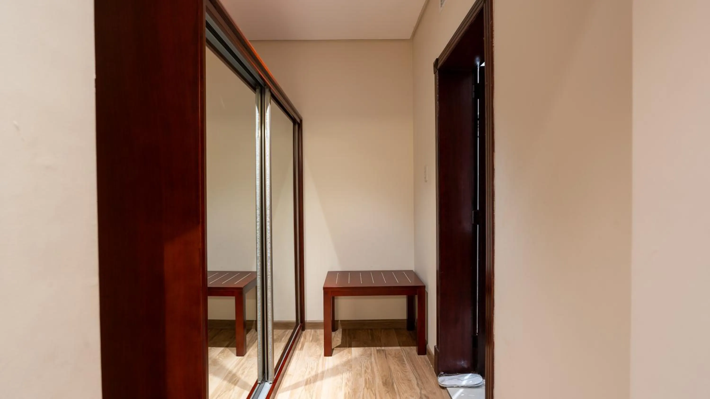 Bed in شقق مسكن المدينة للشقق المخدومة