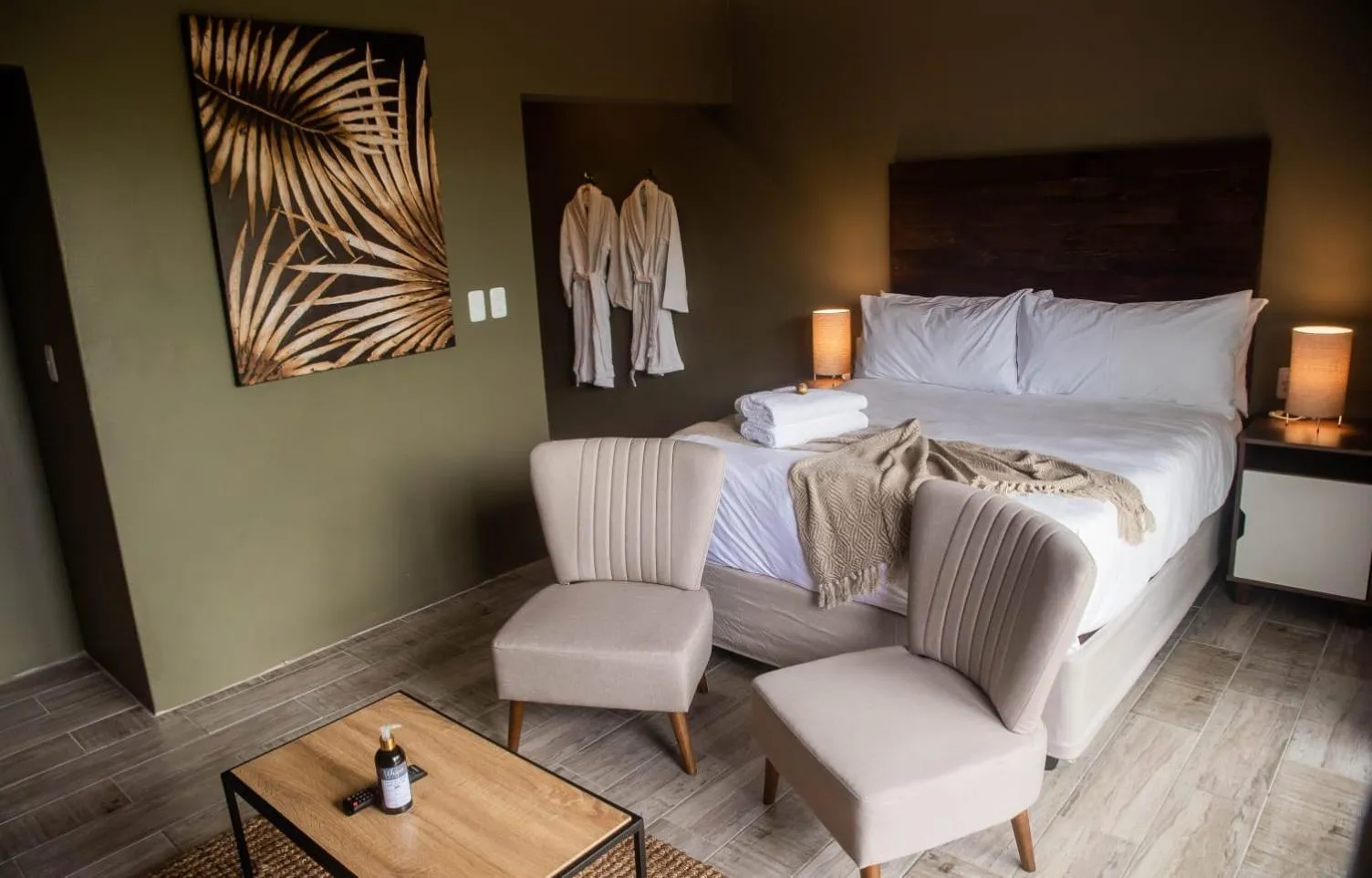 Bed in Forest Hill Wilderness