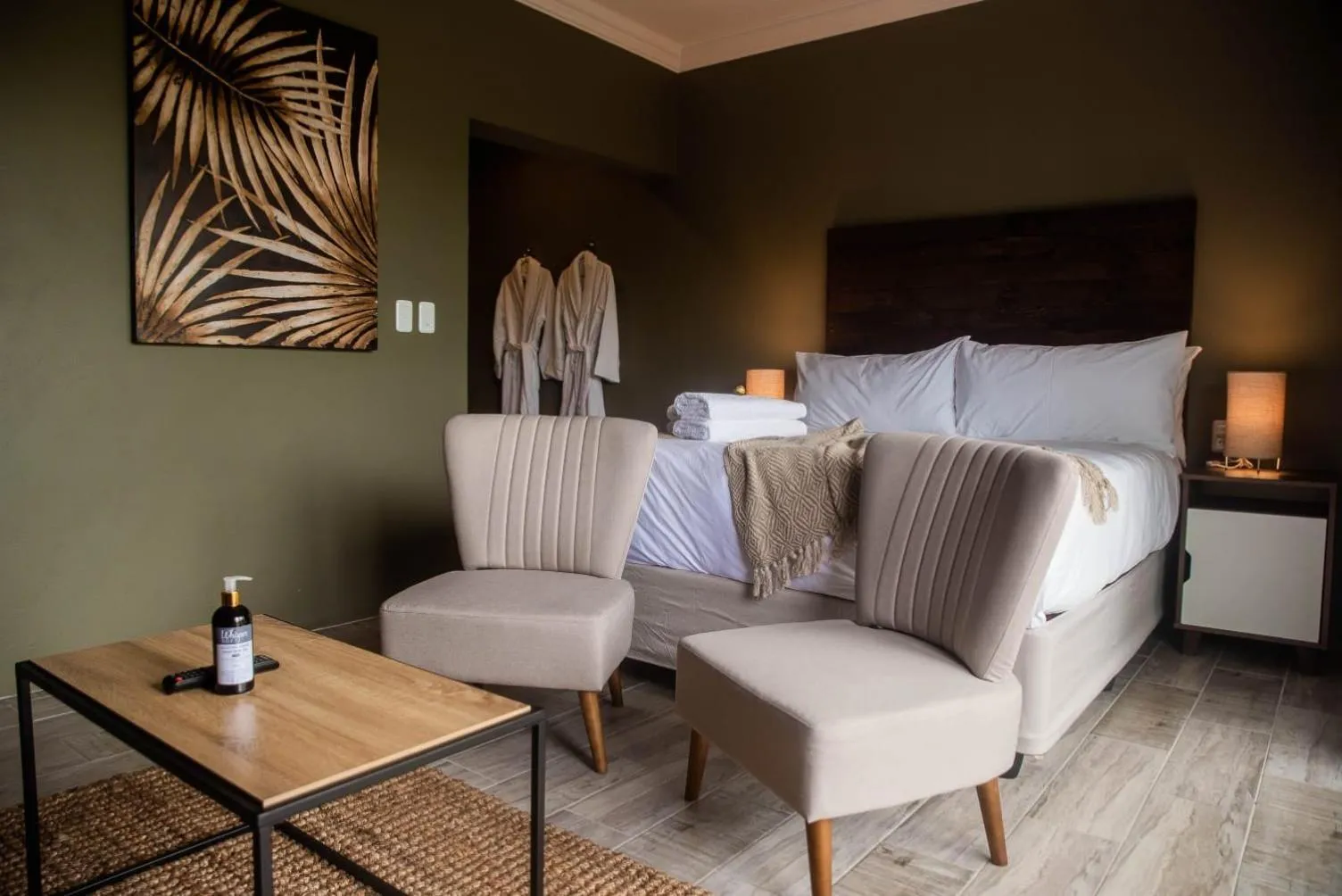 Bed in Forest Hill Wilderness