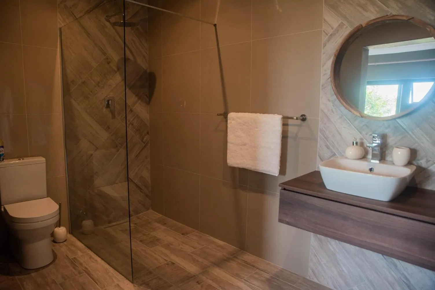 Shower in Forest Hill Wilderness