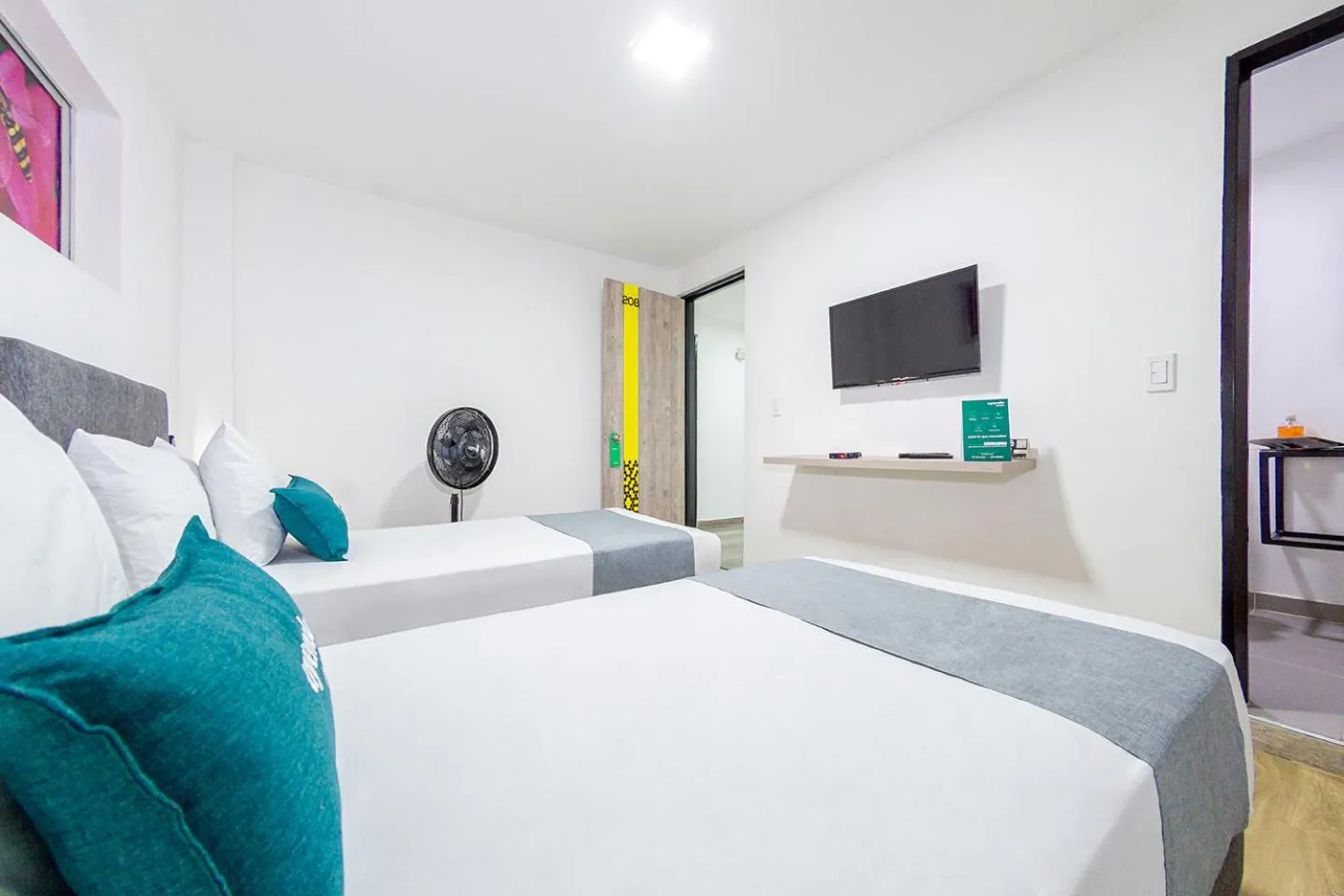 Bed in Ayenda Bee Hotel