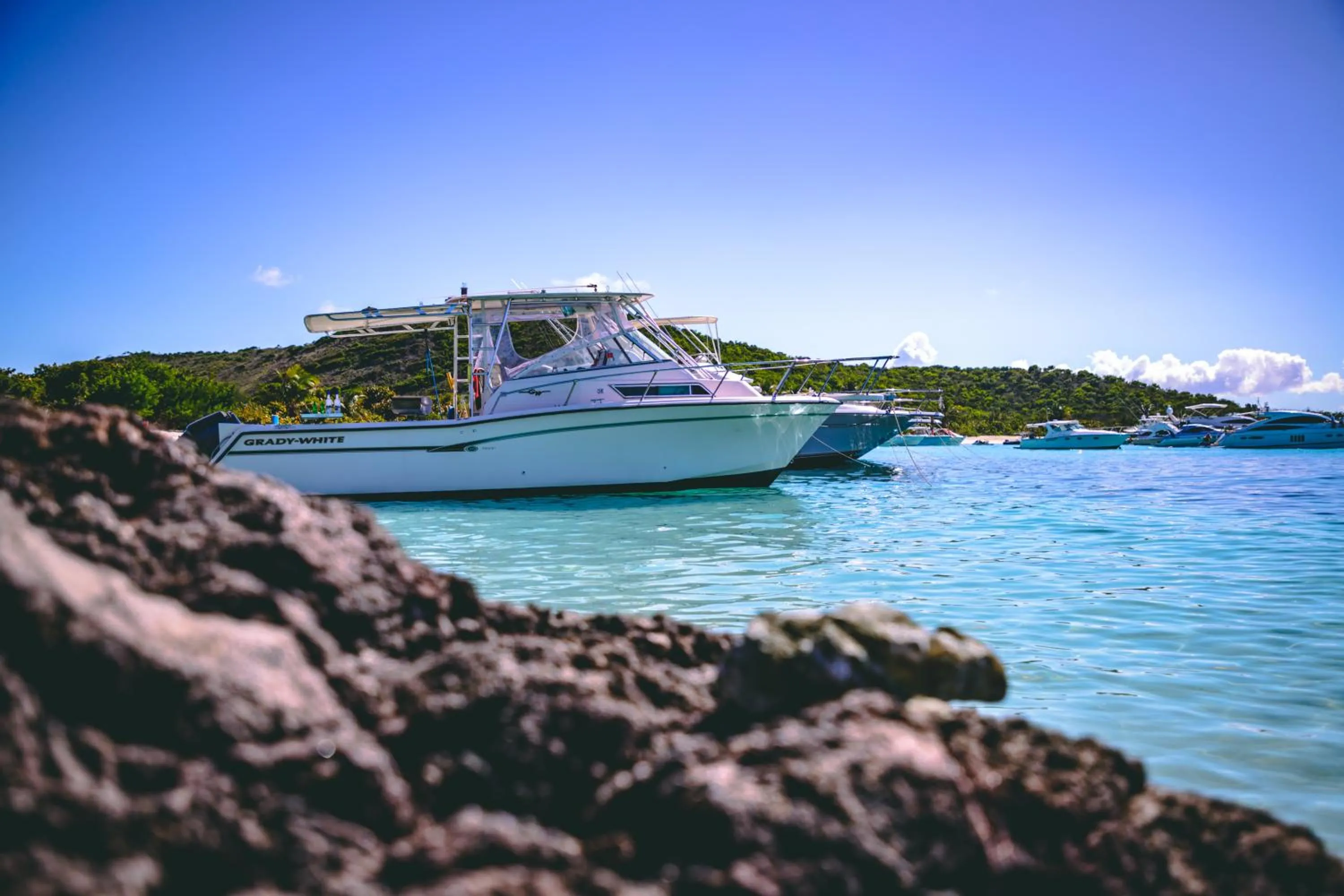 Beach in El Navegante de Culebra